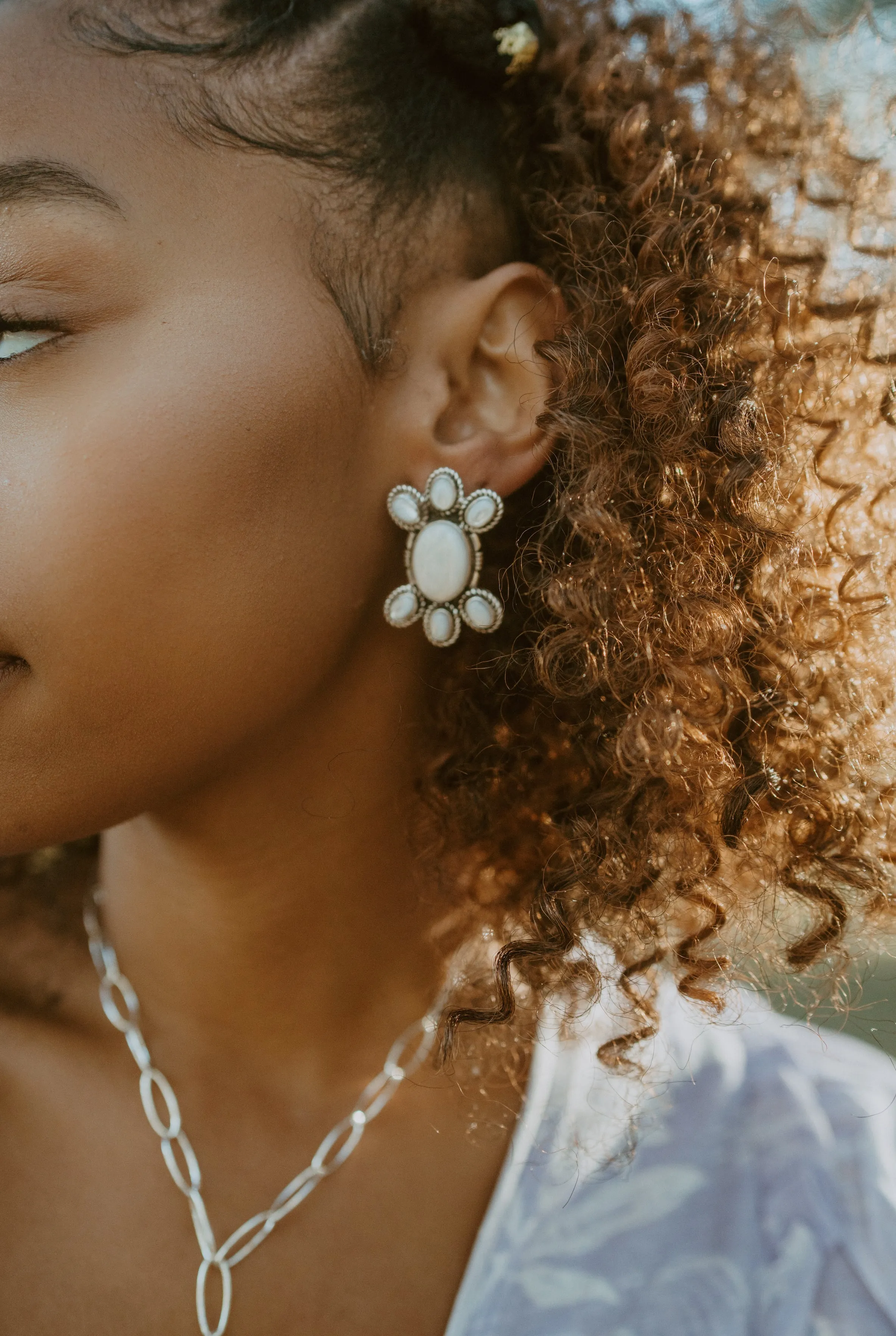 Nico Earrings sold by Goldie Lew product image thumbnail 2