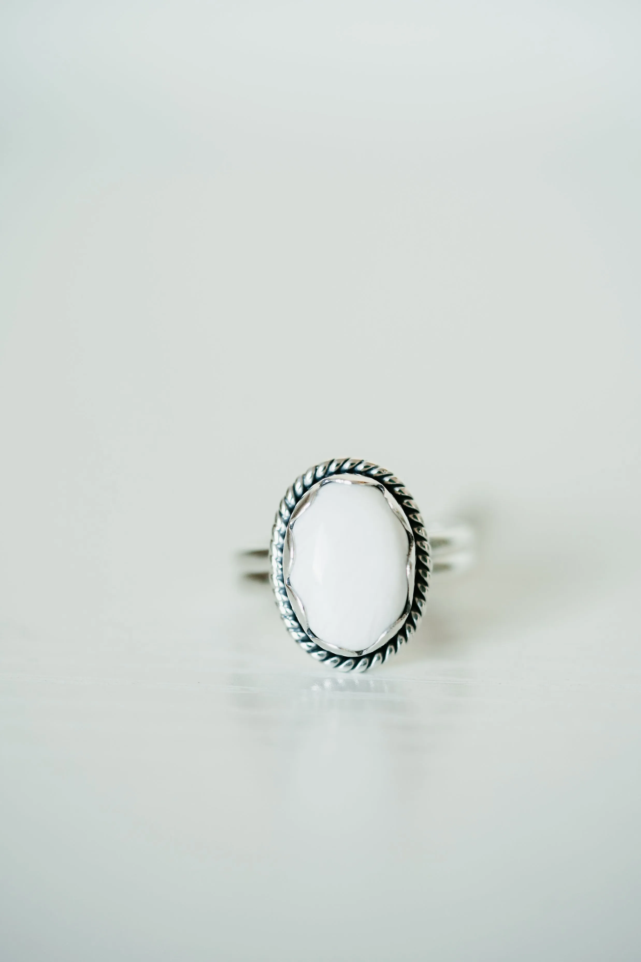 Neil Ring | Scolecite sold by Goldie Lew