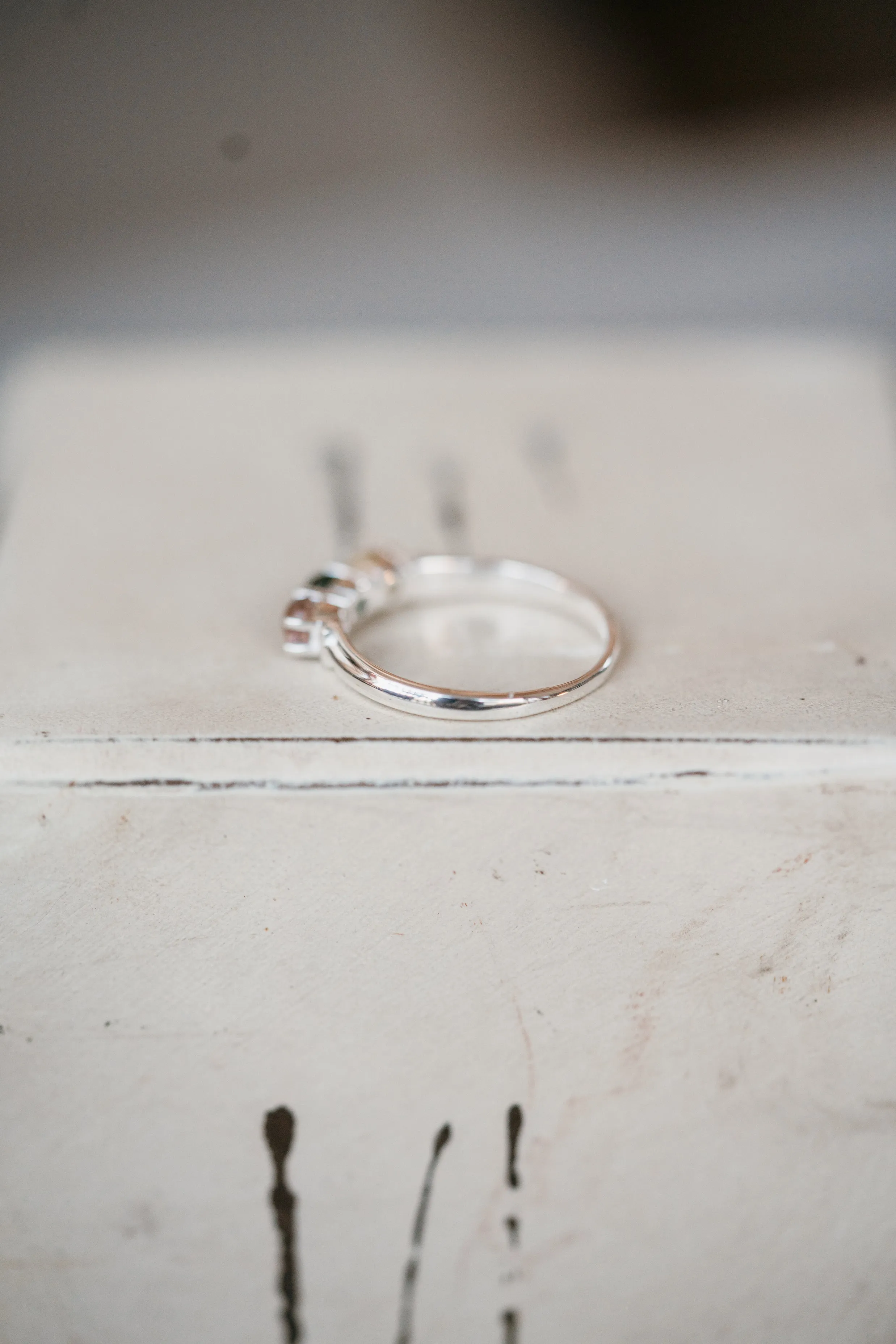 Kelm Ring | 3 Stone | Colorful - FINAL SALE sold by Goldie Lew product image thumbnail 3