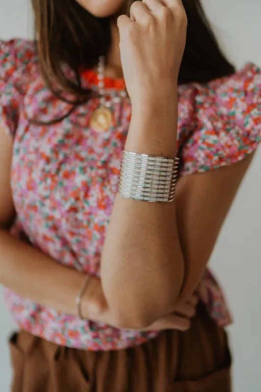 Wilda Cuff | White Opal sold by Goldie Lew