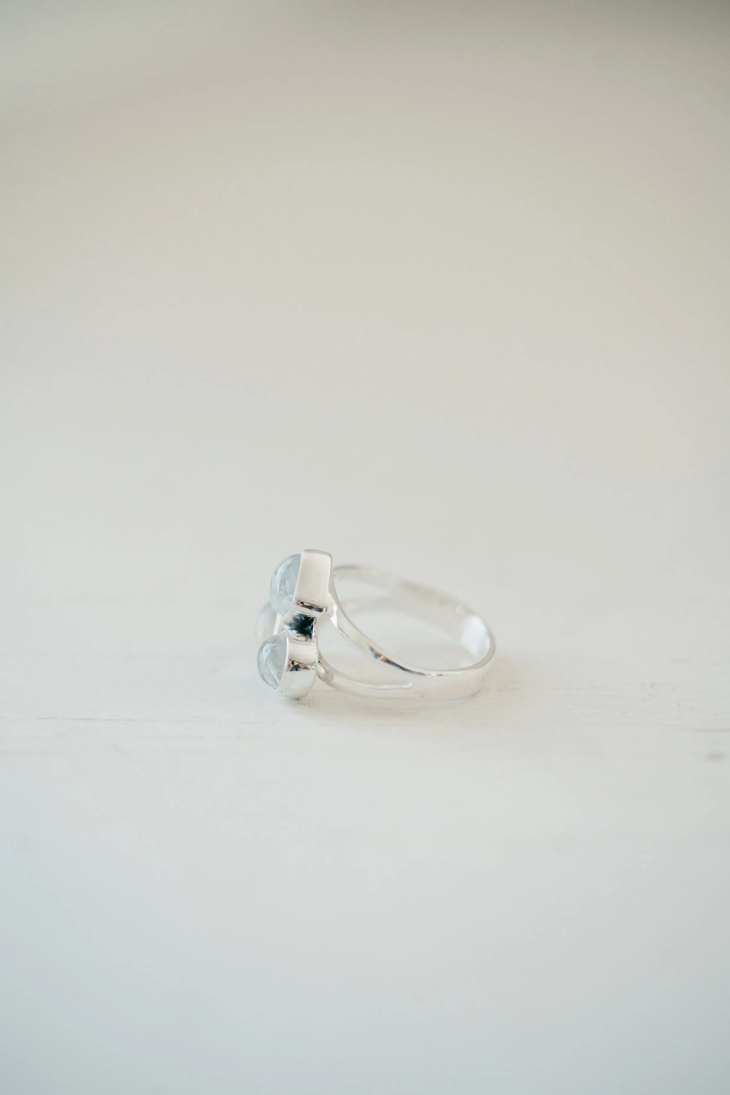 Dahlia Ring | Small | Moonstone sold by Goldie Lew product image thumbnail 2