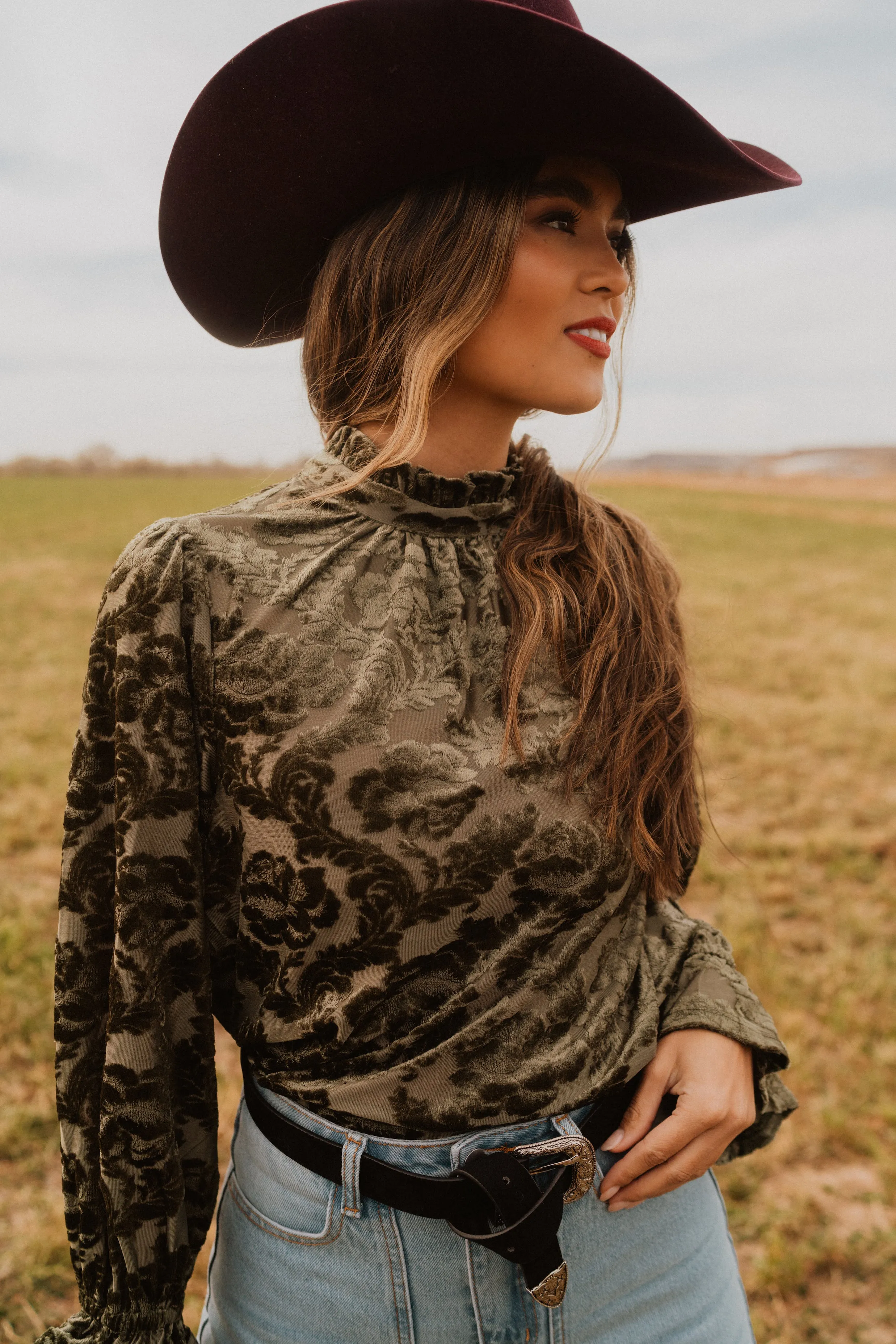 Teya Blouse sold by Goldie Lew