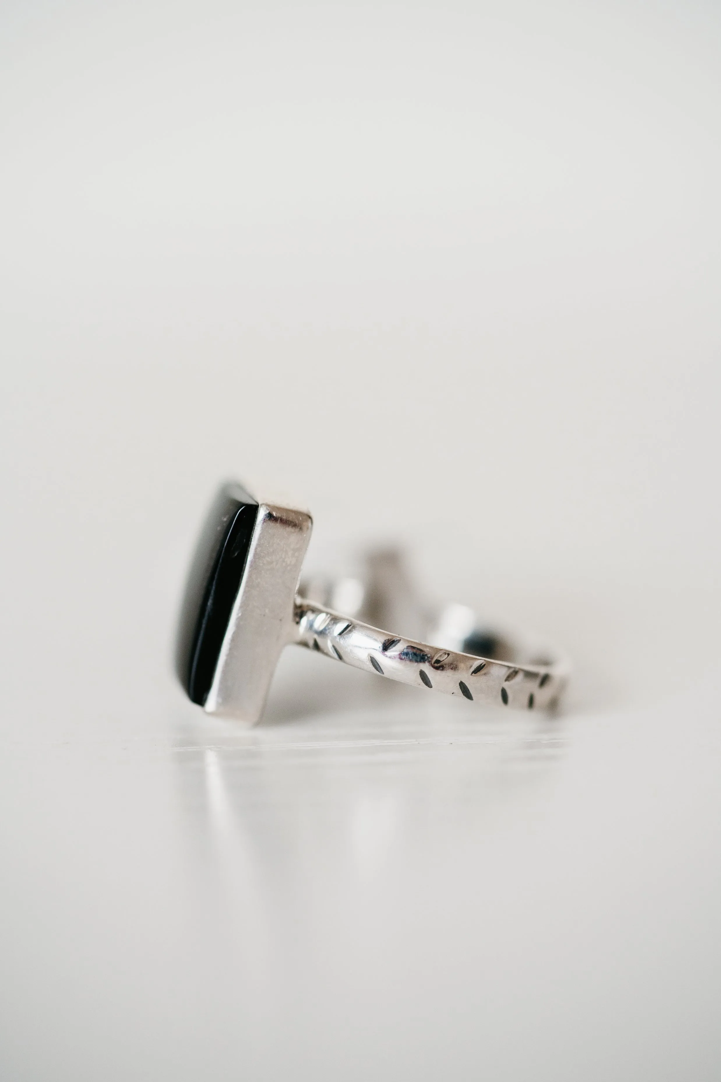 Thatcher Ring | Black Onyx sold by Goldie Lew product image thumbnail 5