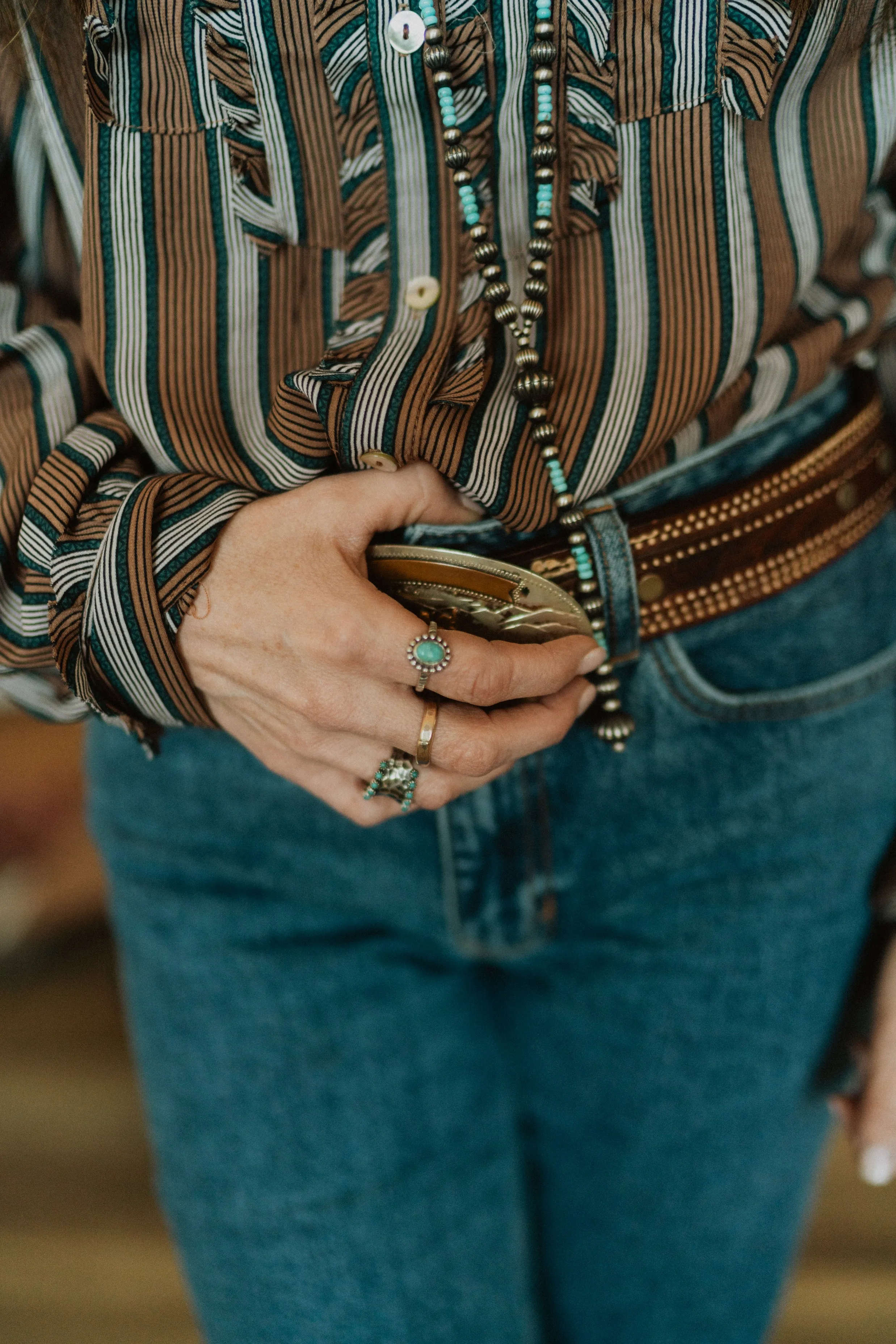 Anja Ring | Turquoise sold by Goldie Lew product image thumbnail 2