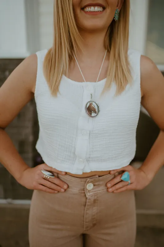 Saffron Necklace | #3 sold by Goldie Lew