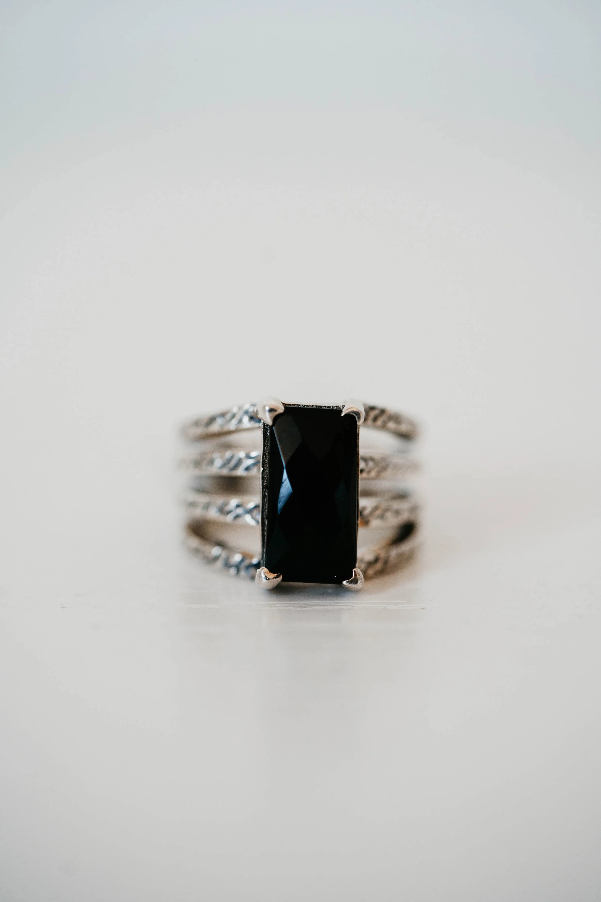Abbie Ring | Black Onyx sold by Goldie Lew