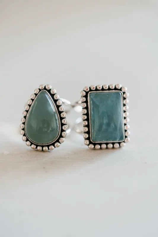 Betsy Ring | Aquamarine - FINAL SALE sold by Goldie Lew