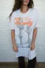Orange Howdy T-Shirt sold by Goldie Lew