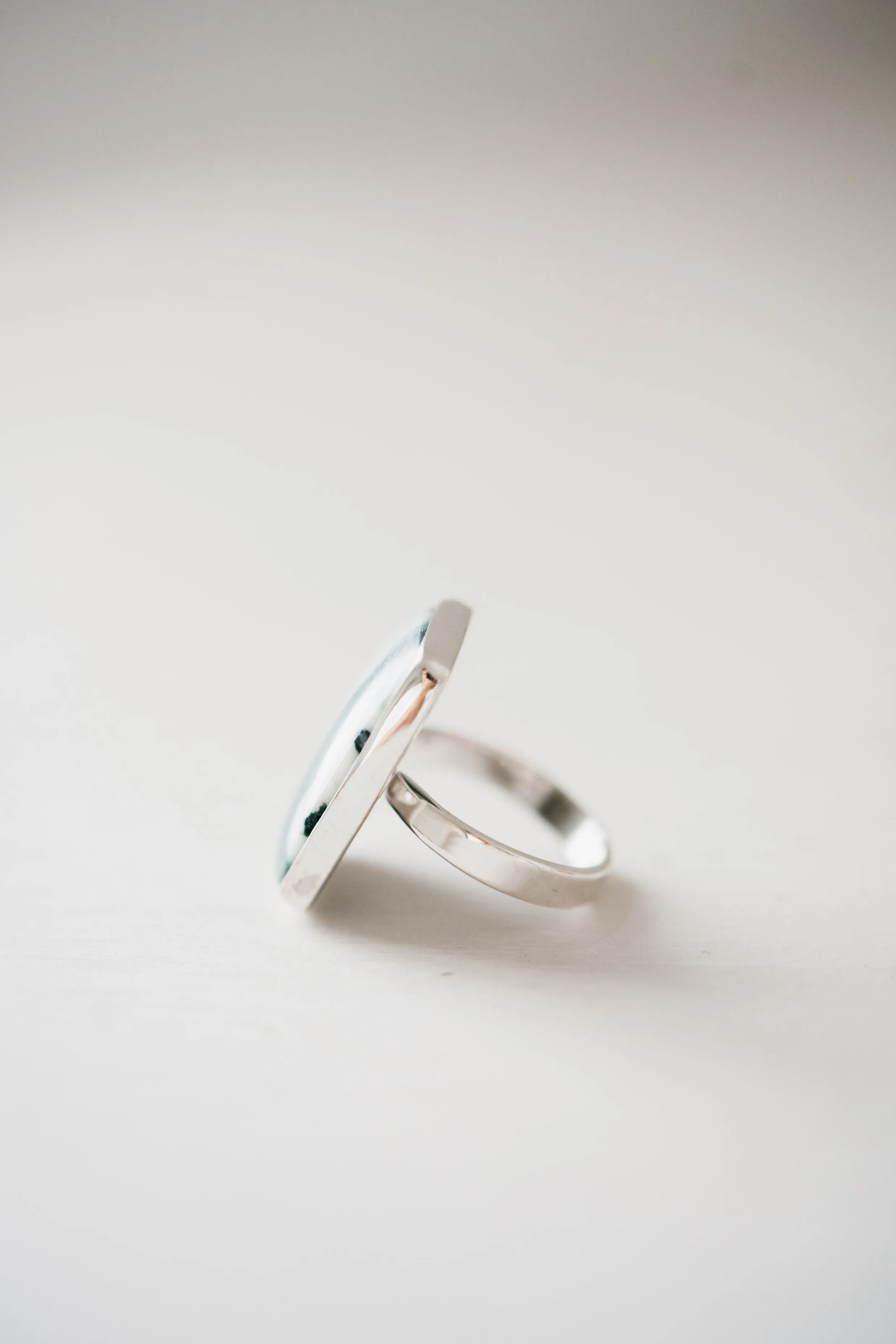 Carlie Ring | #3 | Green Opal sold by Goldie Lew product image thumbnail 3