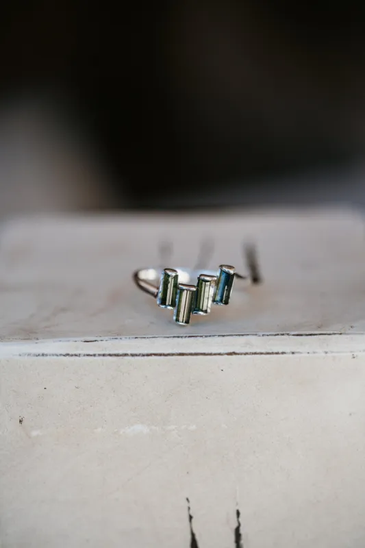 Aimee Ring | Emerald - FINAL SALE sold by Goldie Lew