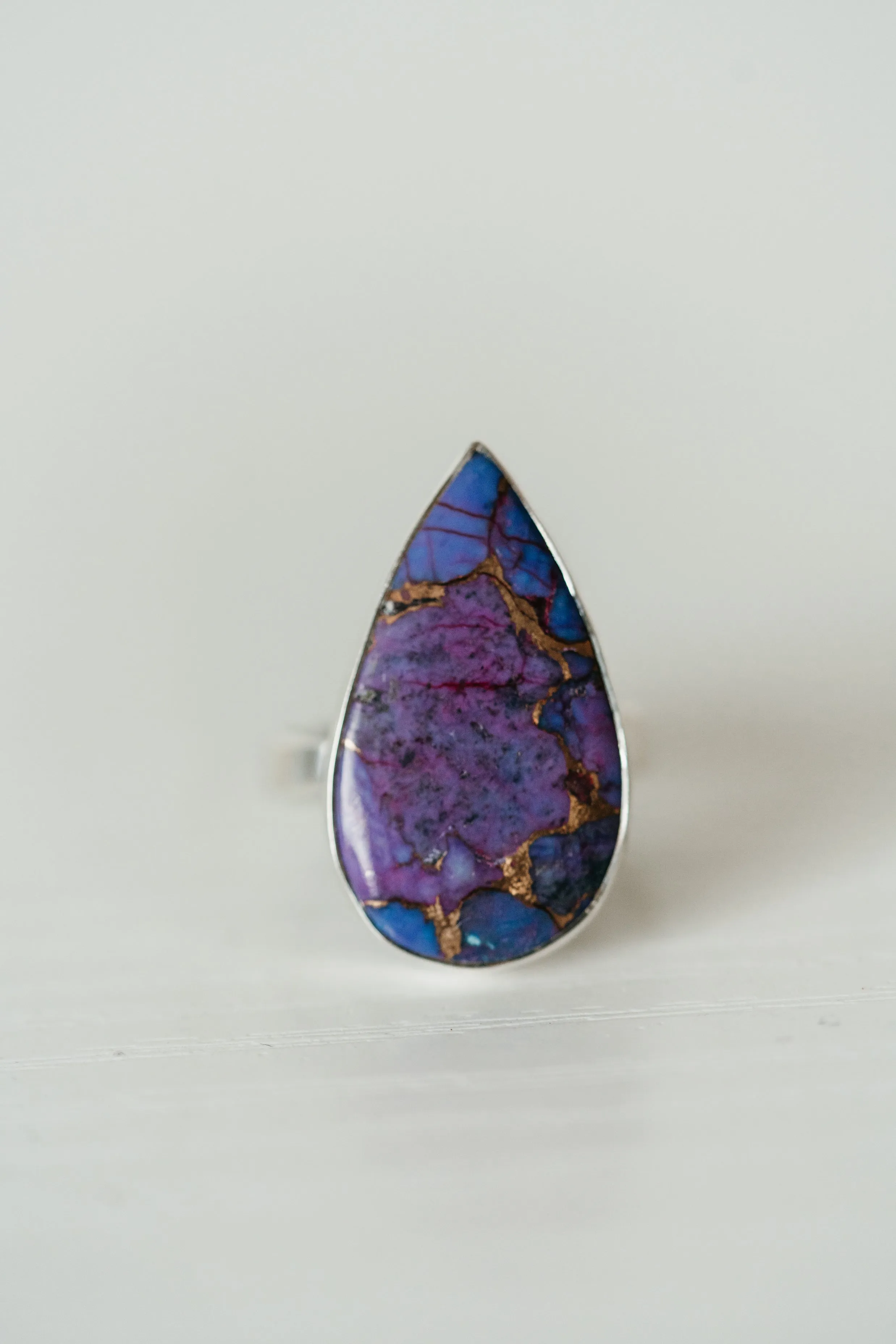 Celia Ring | #2 | Purple Turquoise sold by Goldie Lew