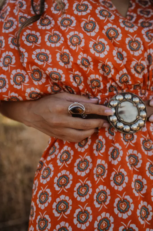 Gianna Ring | Tiger's Eye sold by Goldie Lew