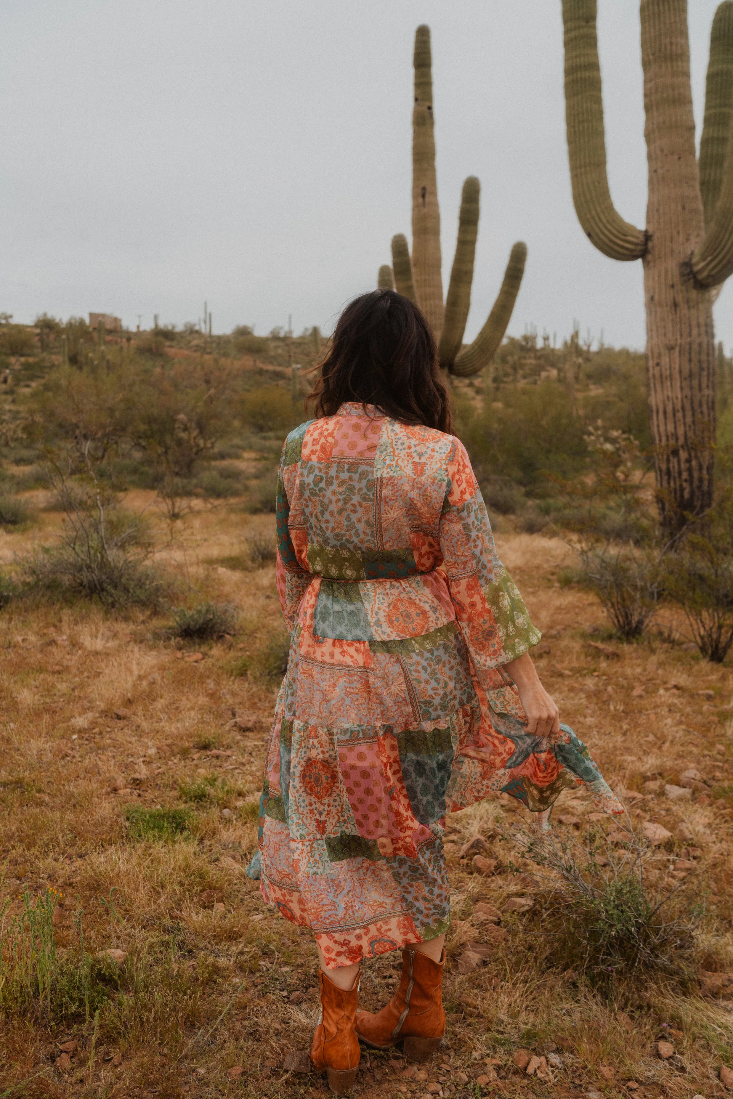 Patch It Up Dress sold by Goldie Lew product image thumbnail 4