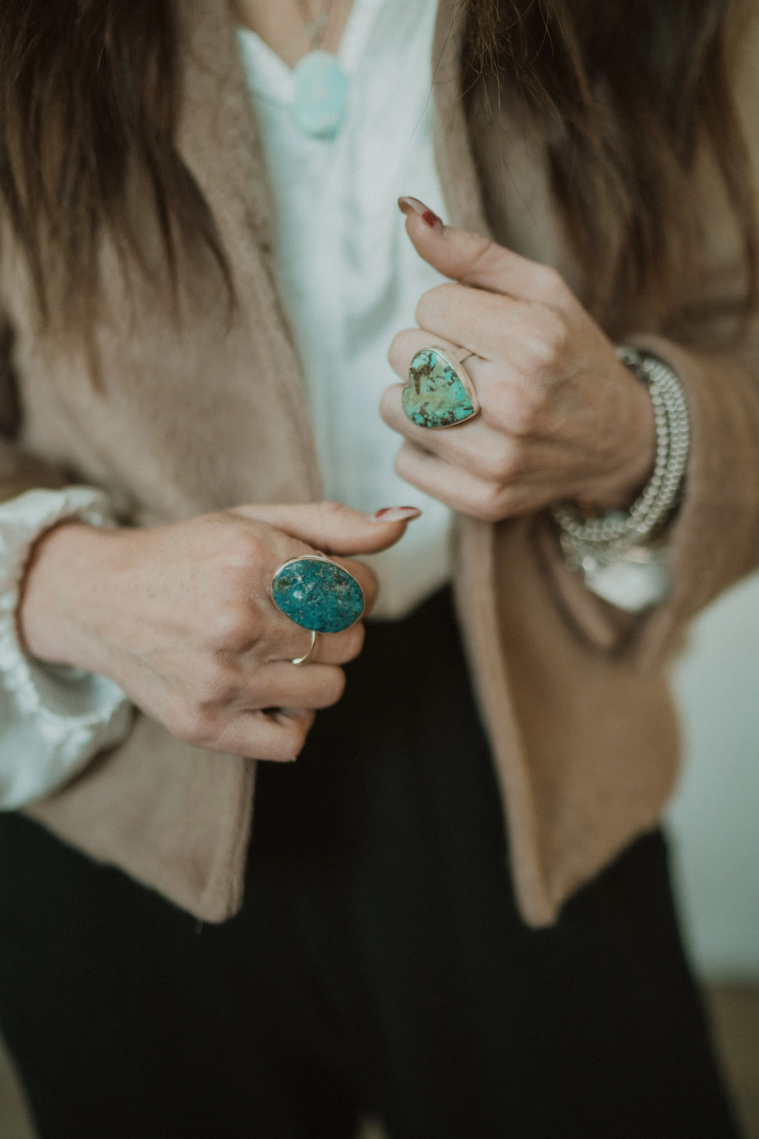 Austin Ring | Azurite sold by Goldie Lew product image thumbnail 2