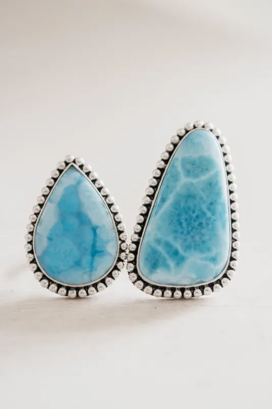 Betsy Ring | Larimar sold by Goldie Lew
