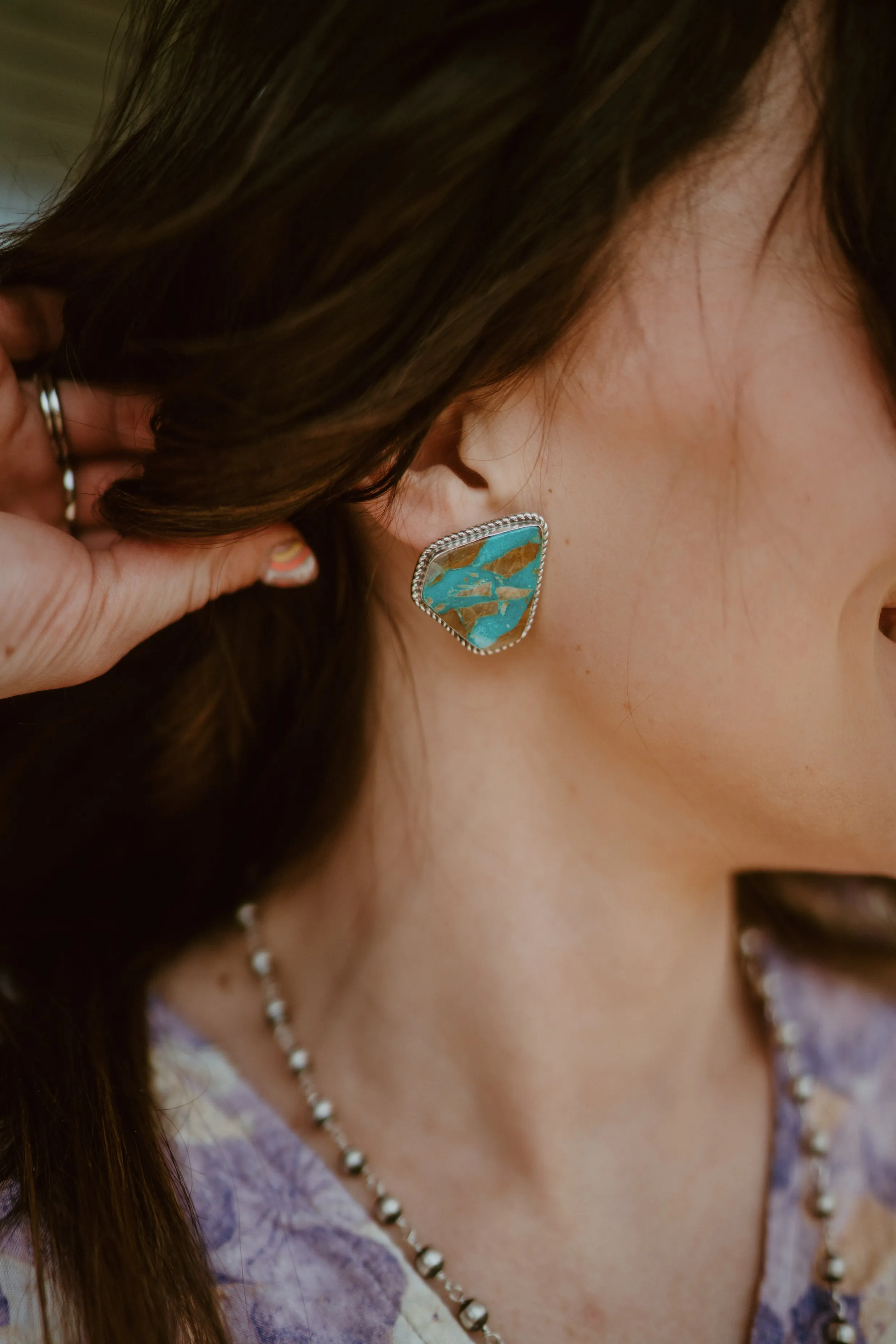 Fiona Earrings sold by Goldie Lew product image thumbnail 2