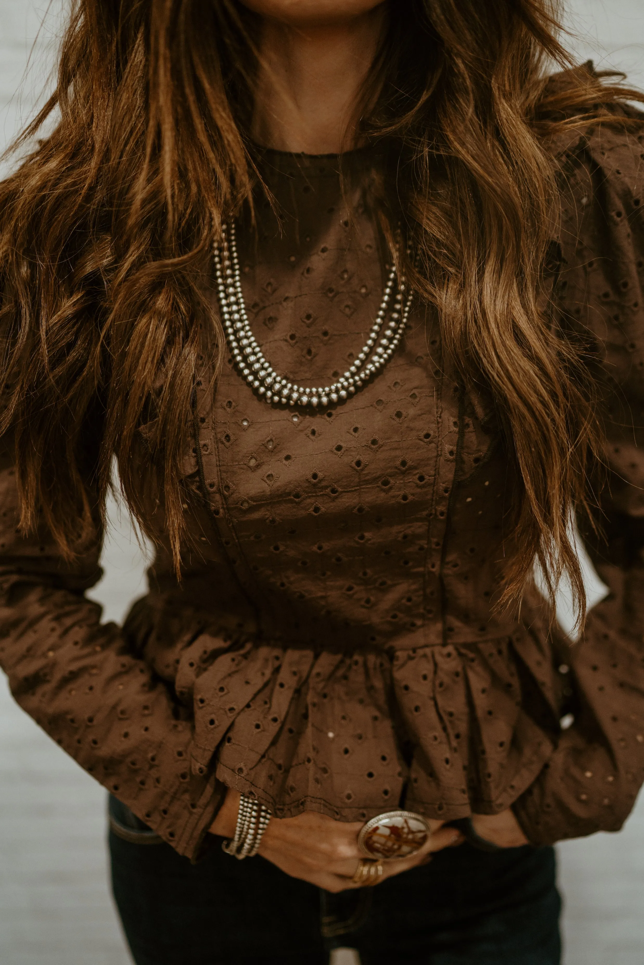 Maxine Necklace | 24 inch sold by Goldie Lew