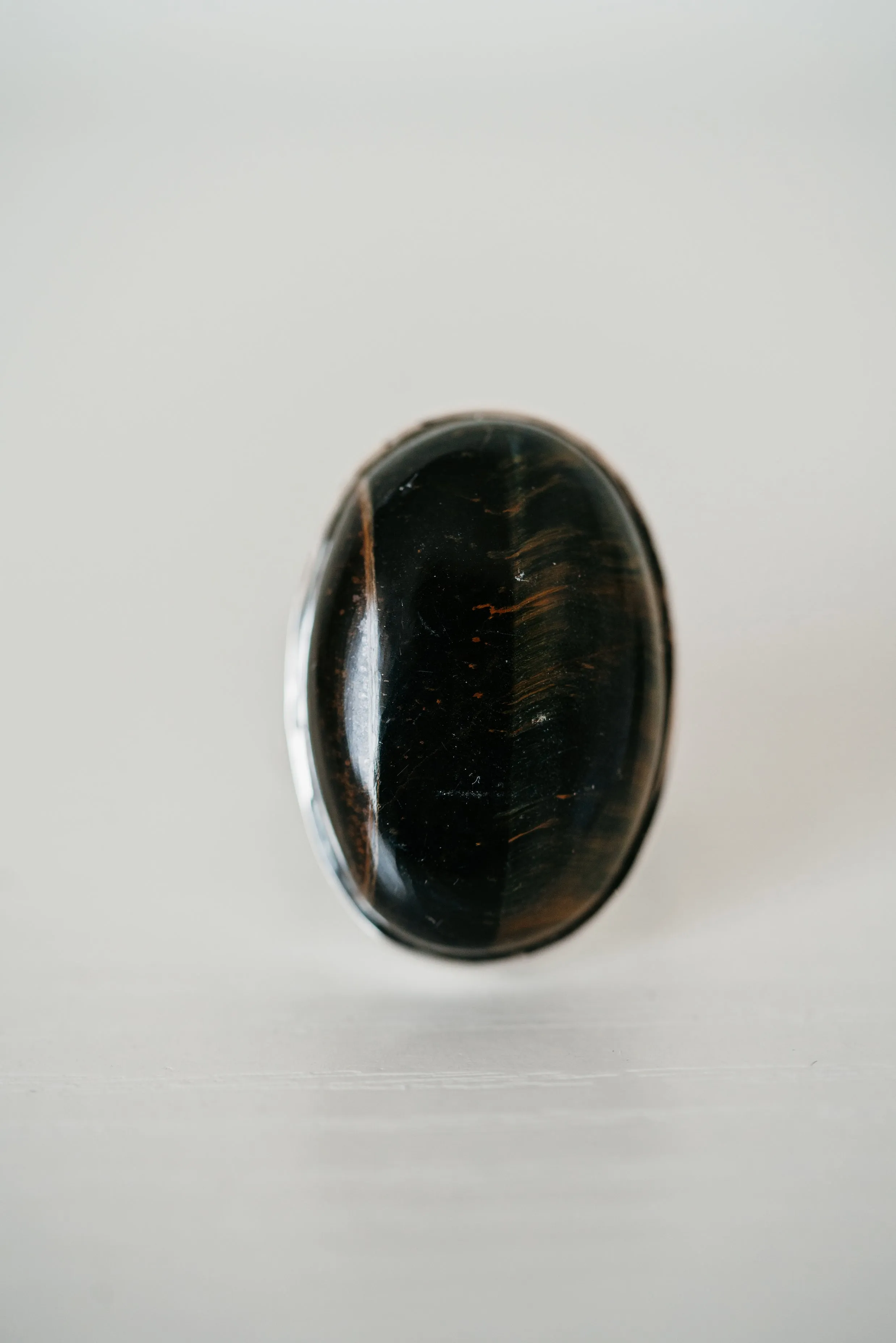 Large Johnny Ring | Tiger's Eye sold by Goldie Lew product image thumbnail 2