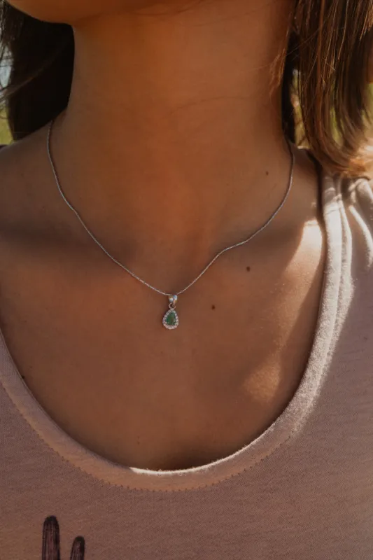 Prettiest Green Necklace | Emerald - FINAL SALE sold by Goldie Lew