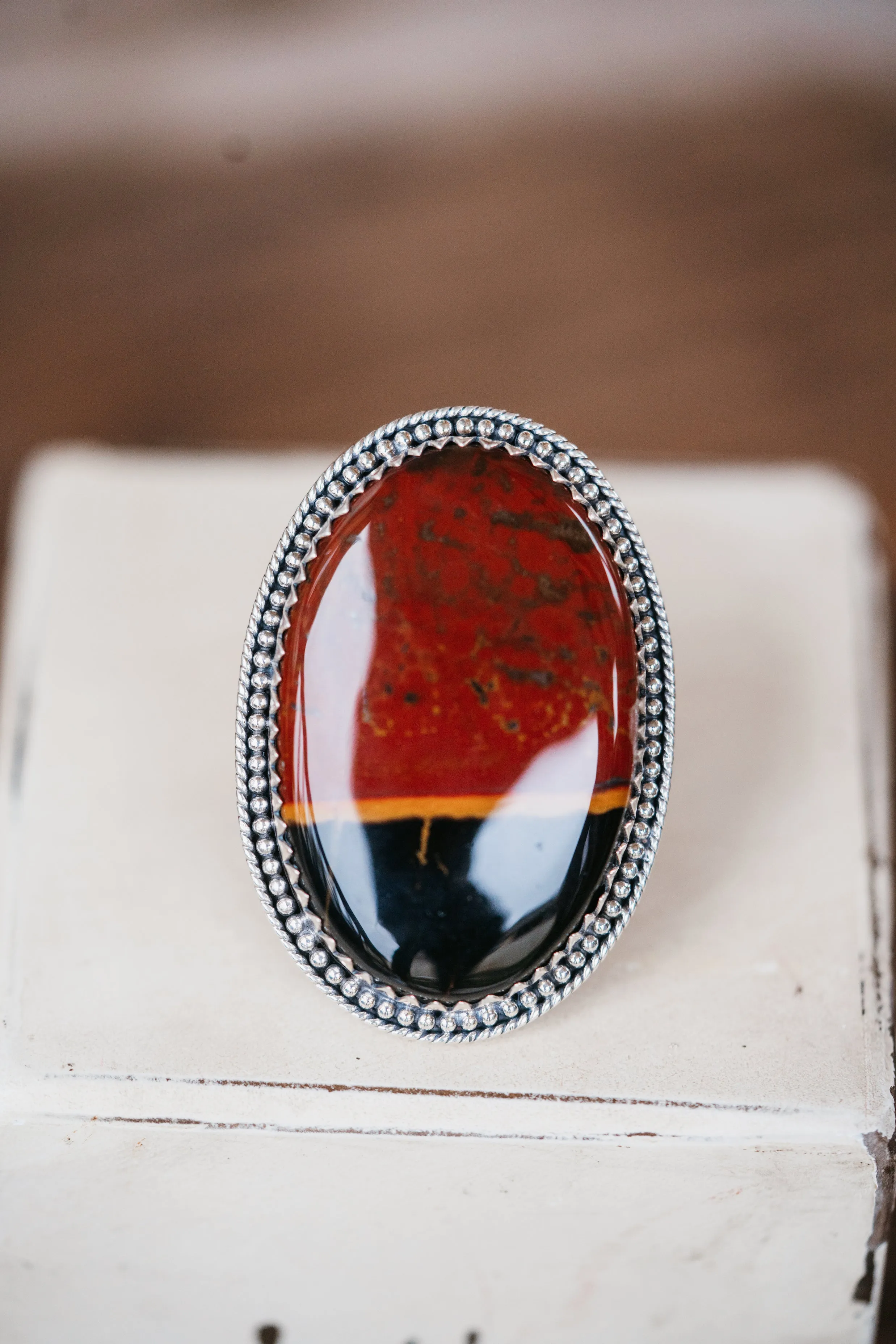 Persia Ring | #2 | Blood Stone sold by Goldie Lew