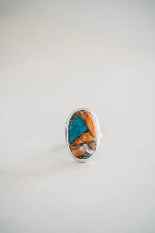 Beverly Ring | Spiny Turquoise - FINAL SALE sold by Goldie Lew