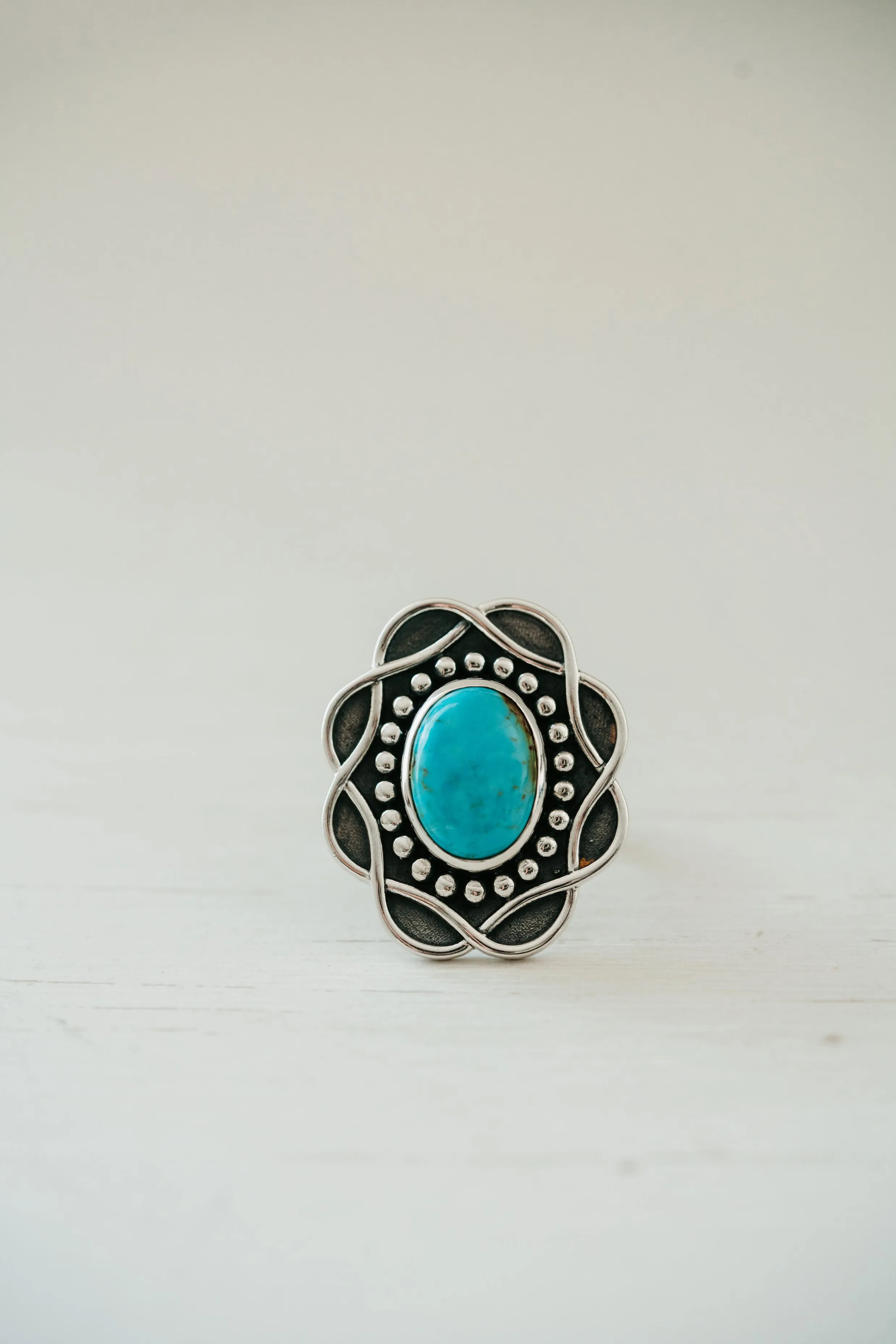 Mara Ring | Turquoise sold by Goldie Lew