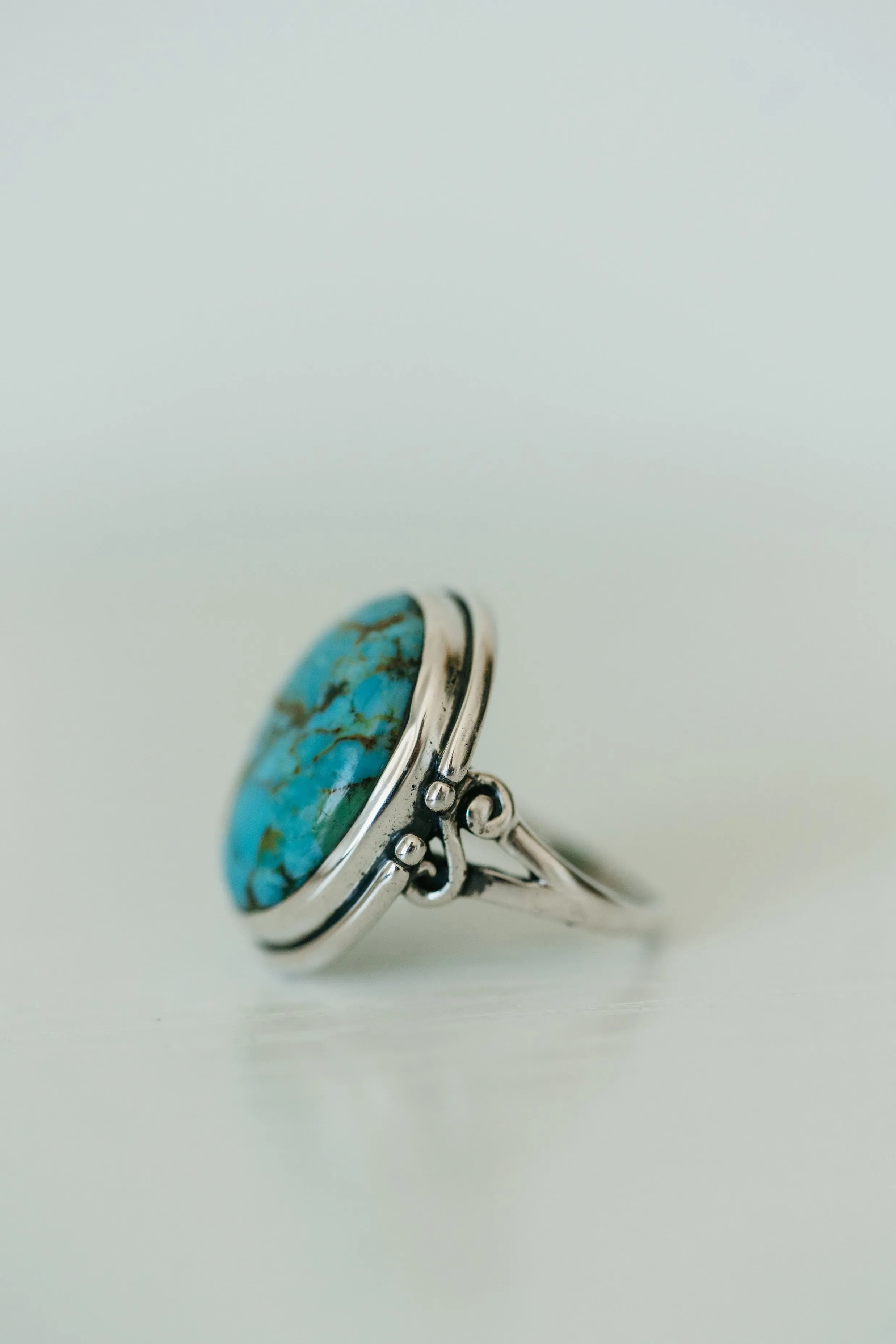 Sara Ring | Turquoise sold by Goldie Lew product image thumbnail 3