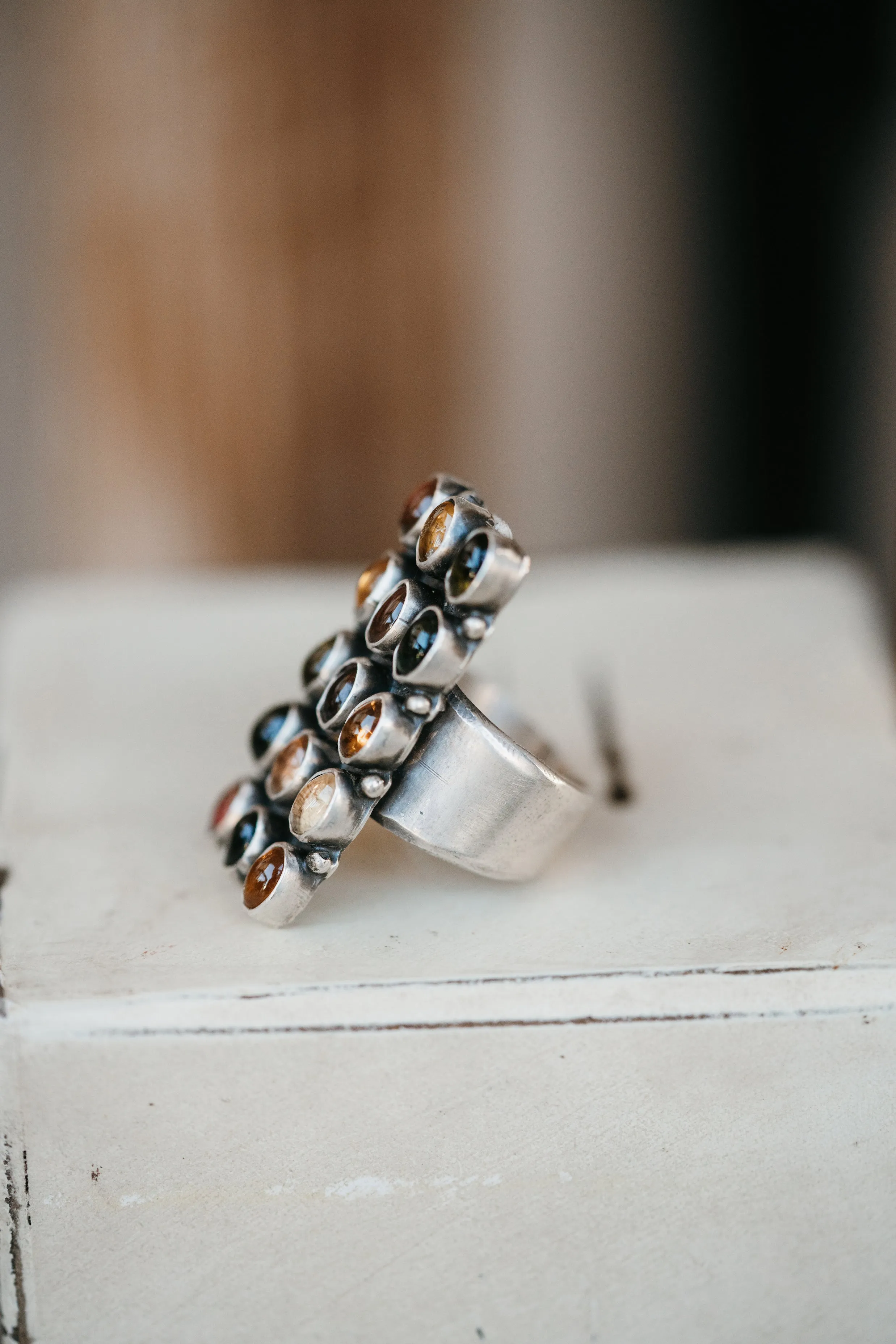 Colorful Veda Ring sold by Goldie Lew product image thumbnail 3