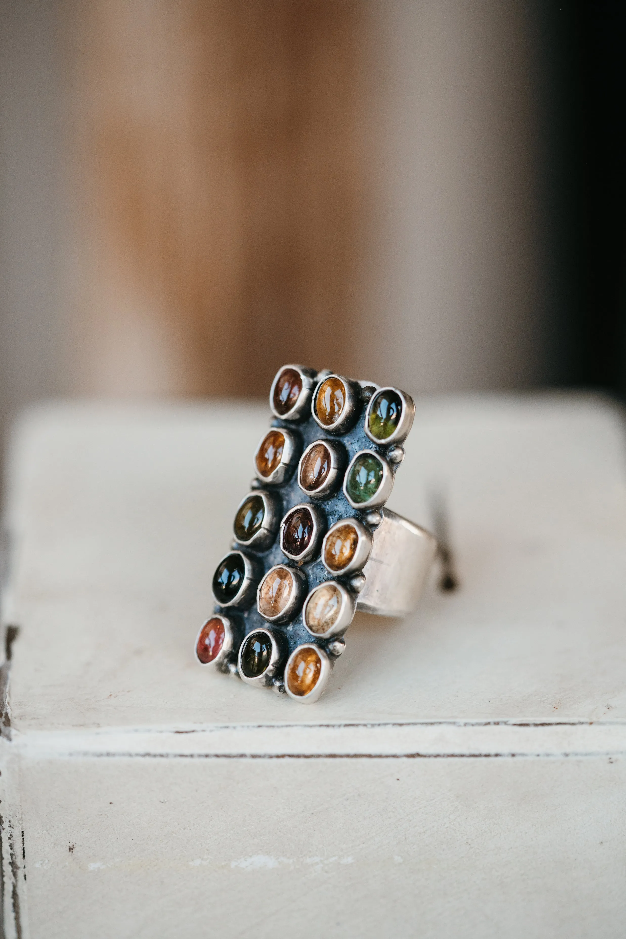 Colorful Veda Ring sold by Goldie Lew product image thumbnail 2