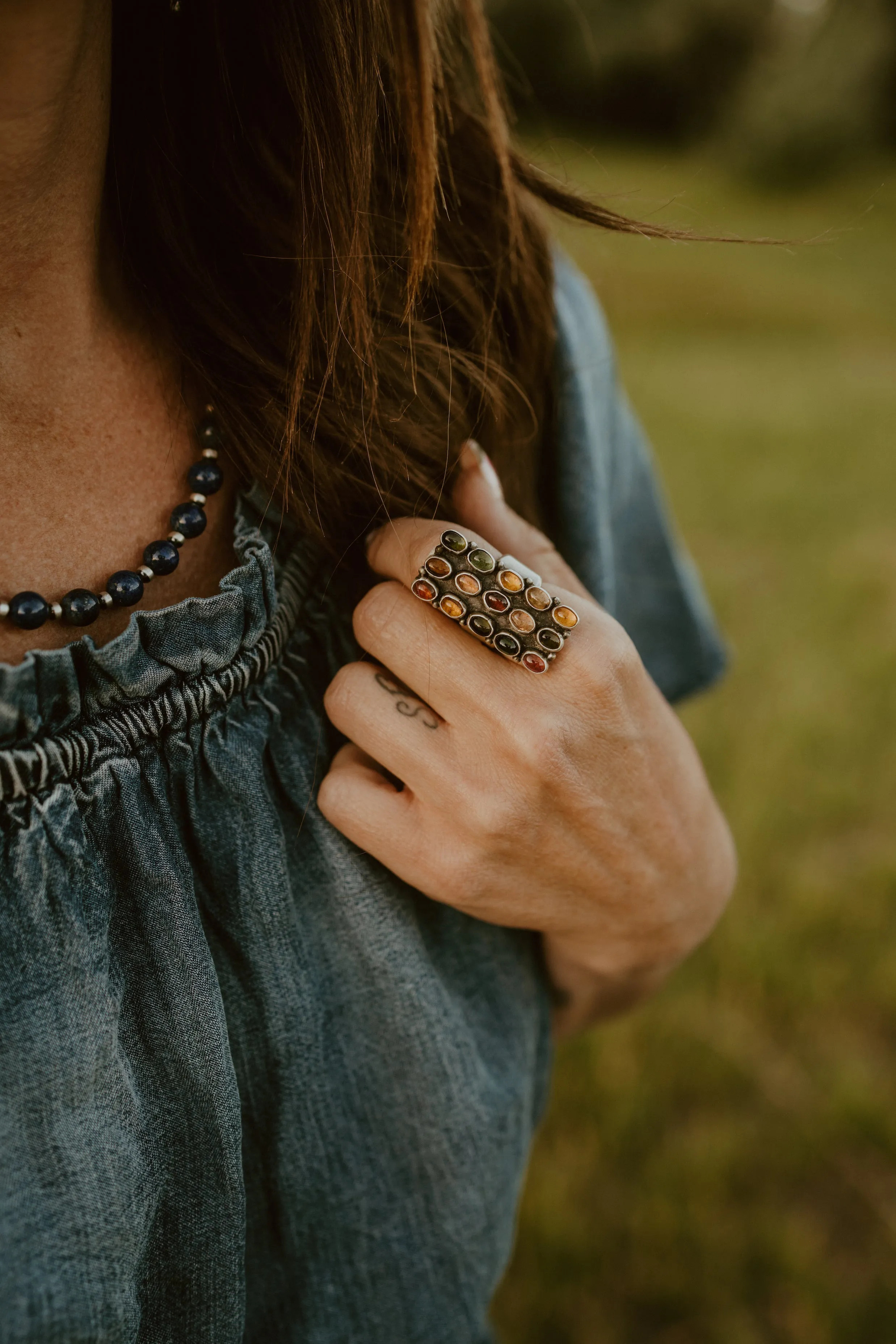 Colorful Veda Ring sold by Goldie Lew product image thumbnail 5