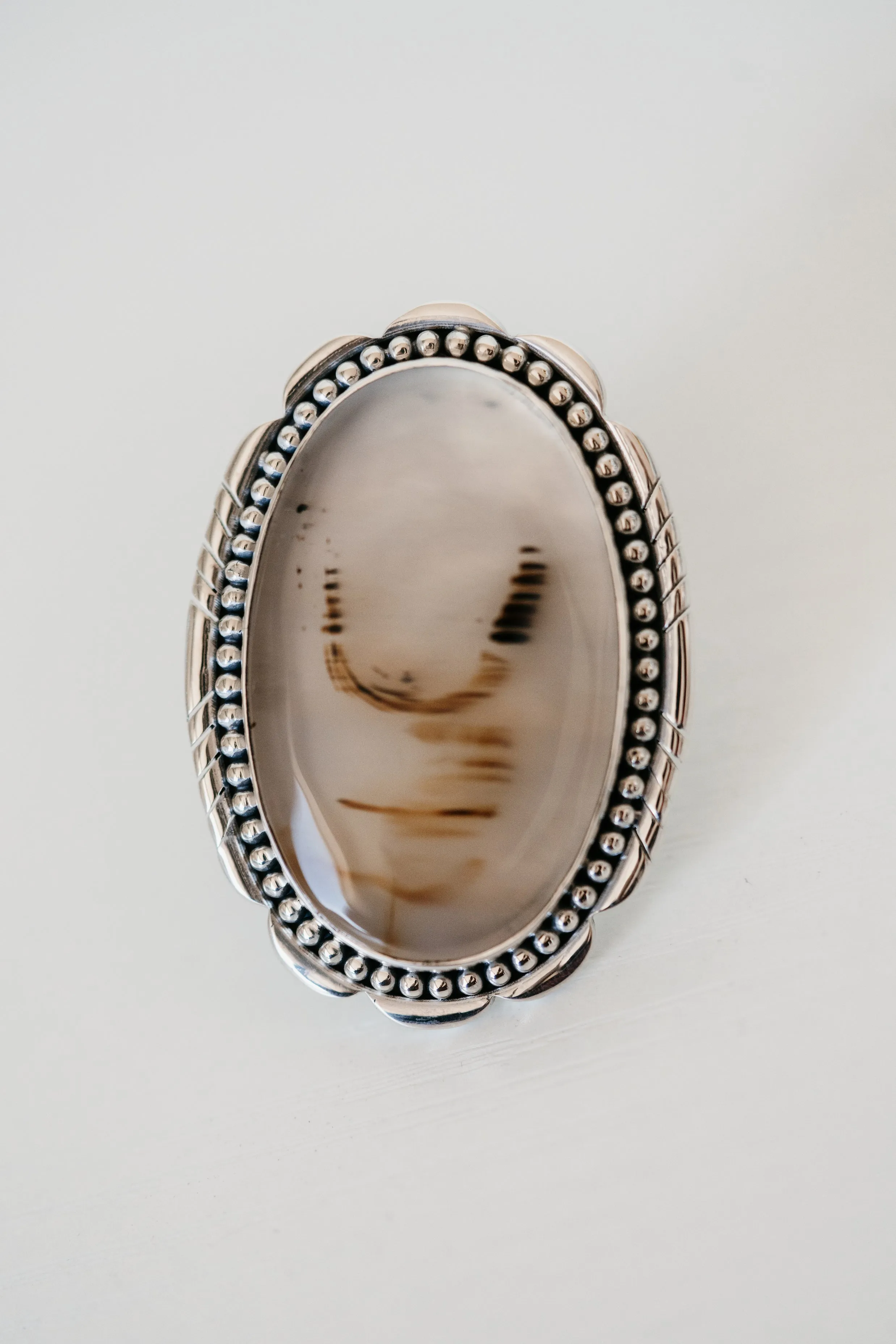 Griffin Ring | Montana Agate sold by Goldie Lew product image thumbnail 4