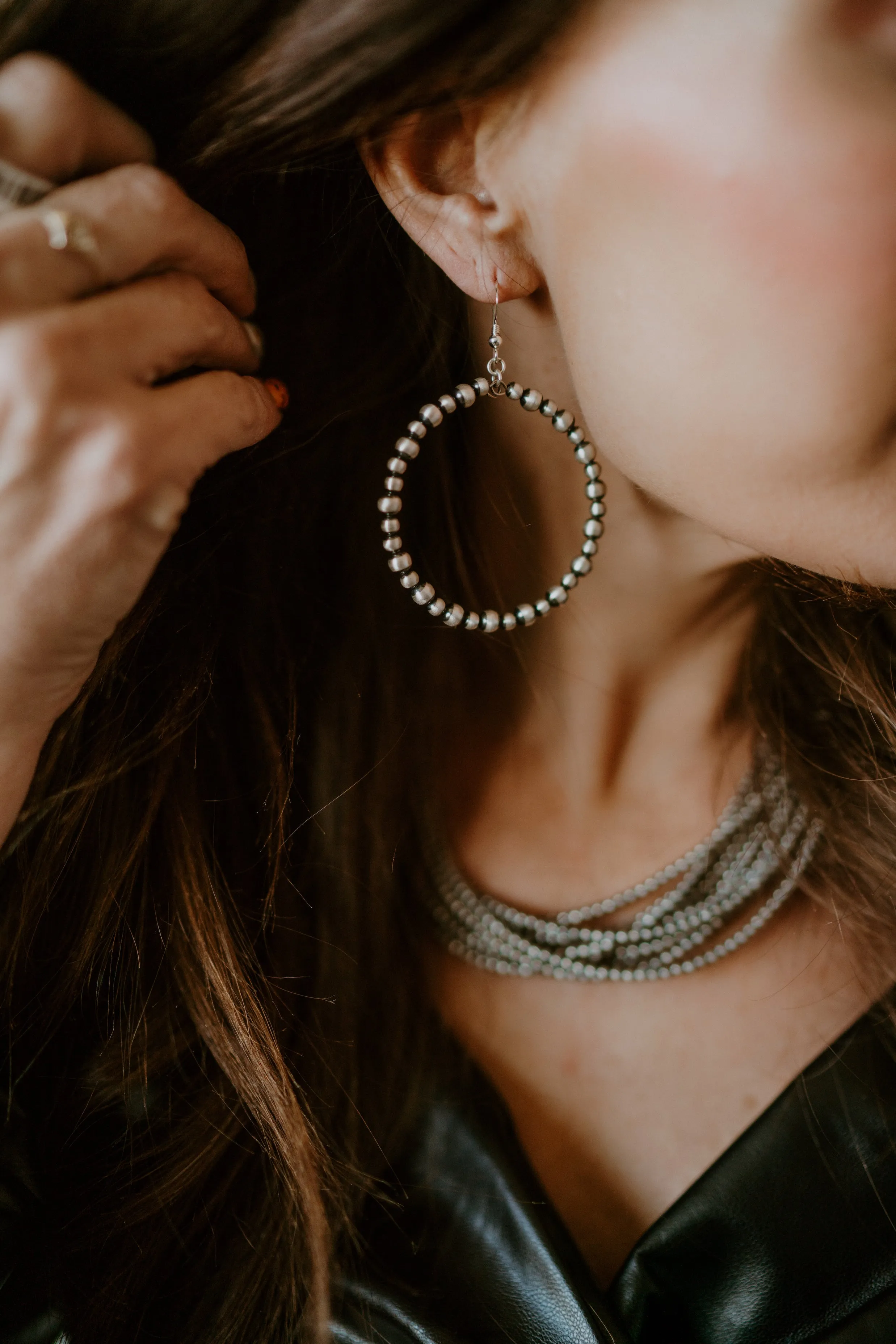 Grey Hoops sold by Goldie Lew