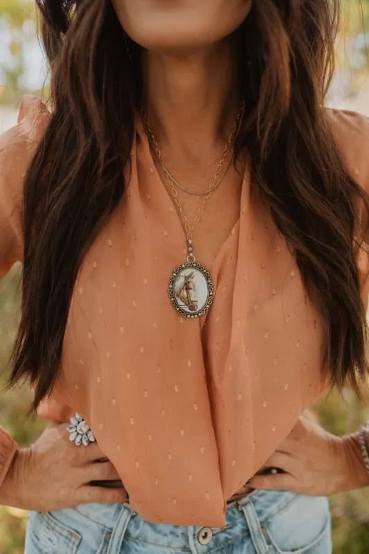 Mickey Necklace sold by Goldie Lew