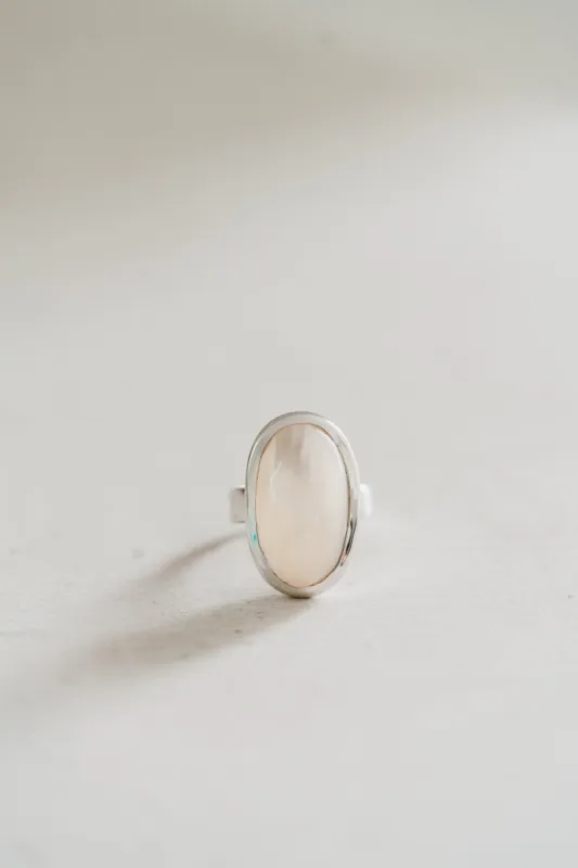 Elio Ring | Fresh Water Pearl sold by Goldie Lew