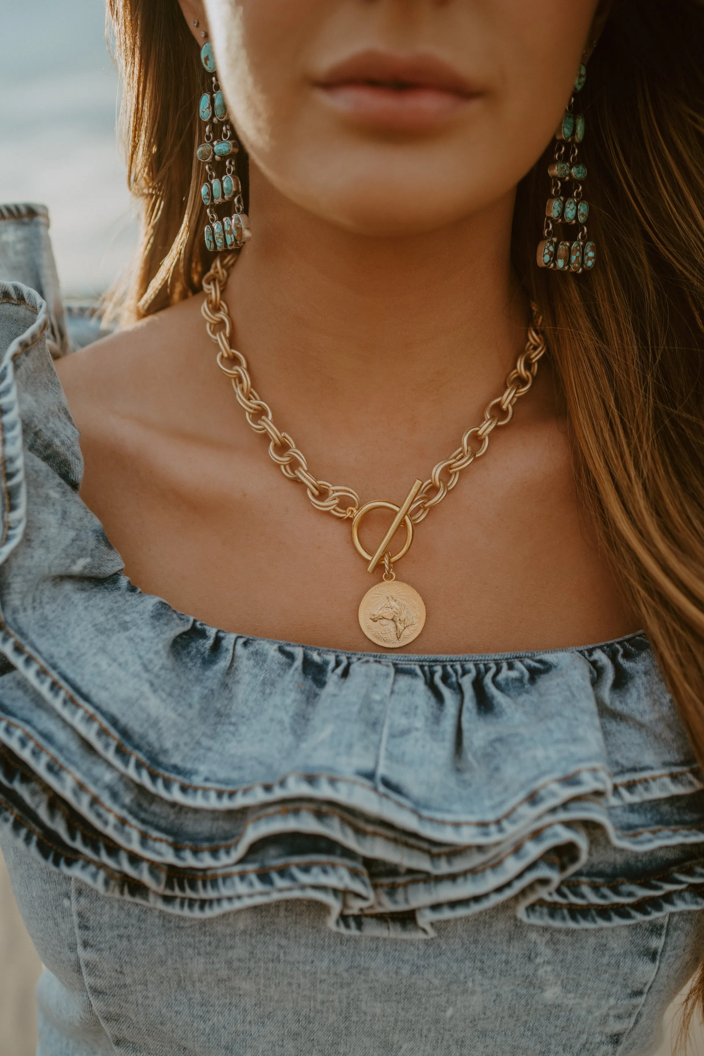 El Caballo | Gold - FINAL SALE sold by Goldie Lew product image thumbnail 3