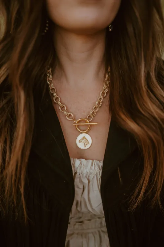 El Caballo | Gold - FINAL SALE sold by Goldie Lew