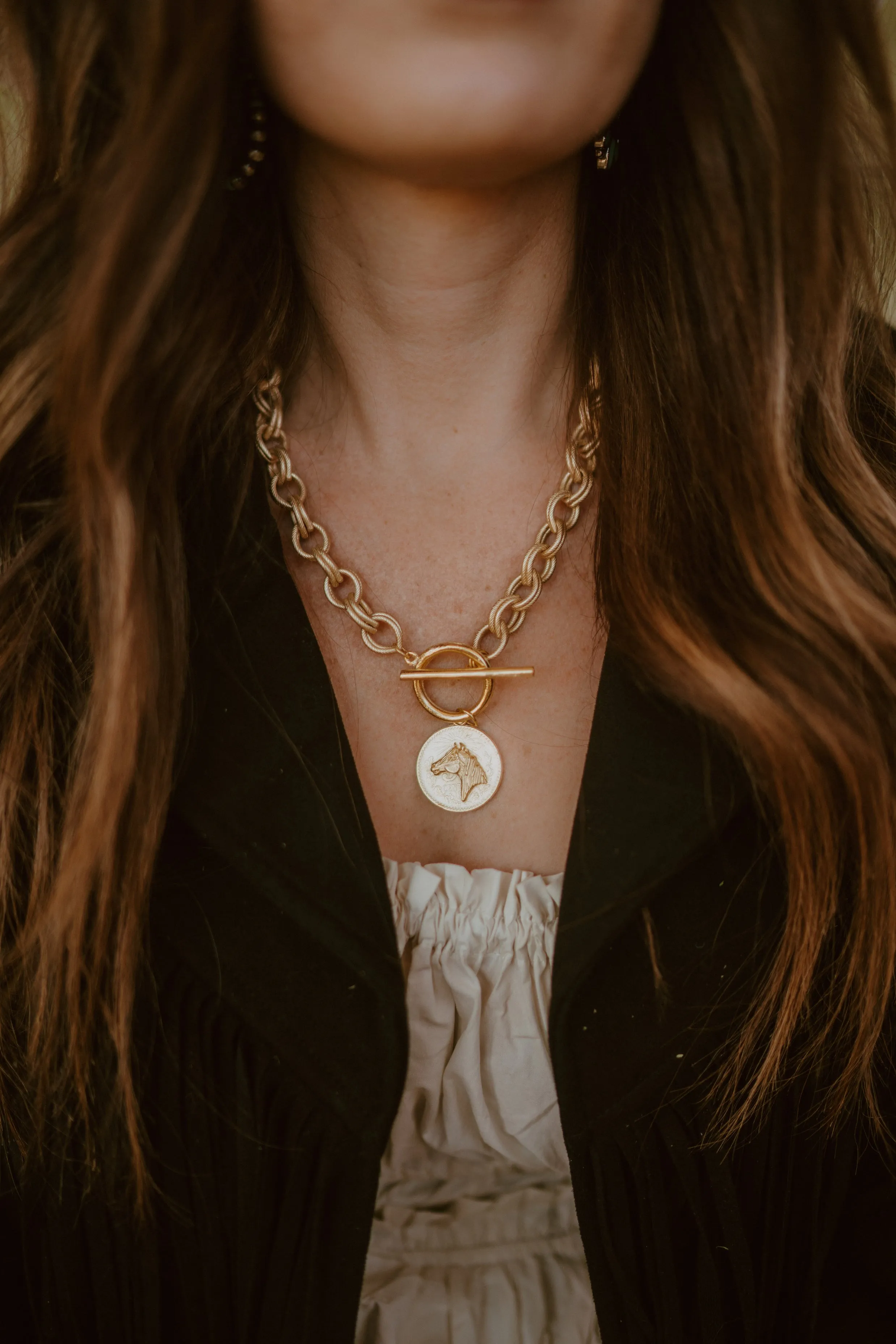 El Caballo | Gold - FINAL SALE sold by Goldie Lew