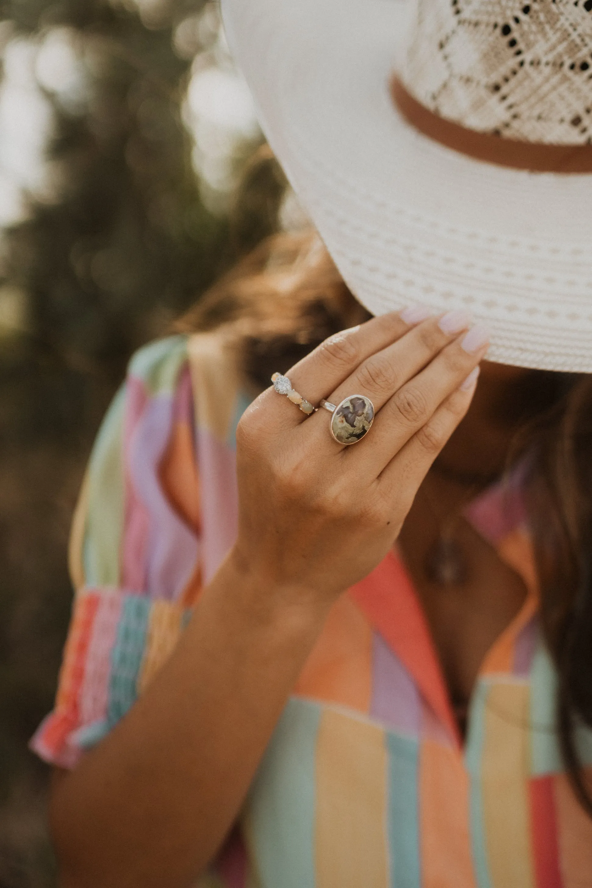 Posey Ring | Ethiopian Opal sold by Goldie Lew product image thumbnail 2