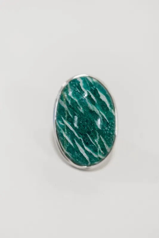 Donatella Ring | Amazonite sold by Goldie Lew