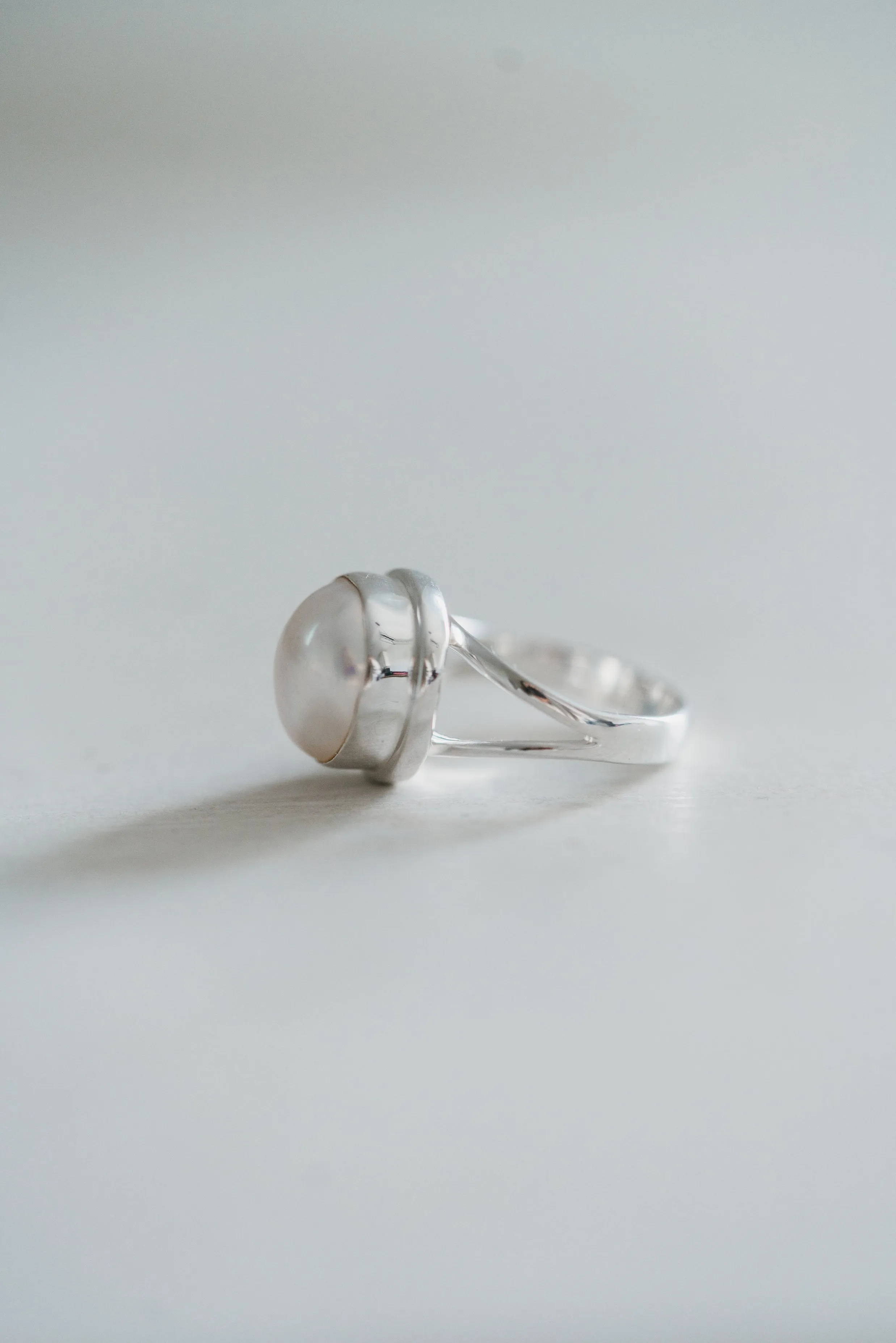 Amos Ring | Fresh Water Pearl sold by Goldie Lew product image thumbnail 3