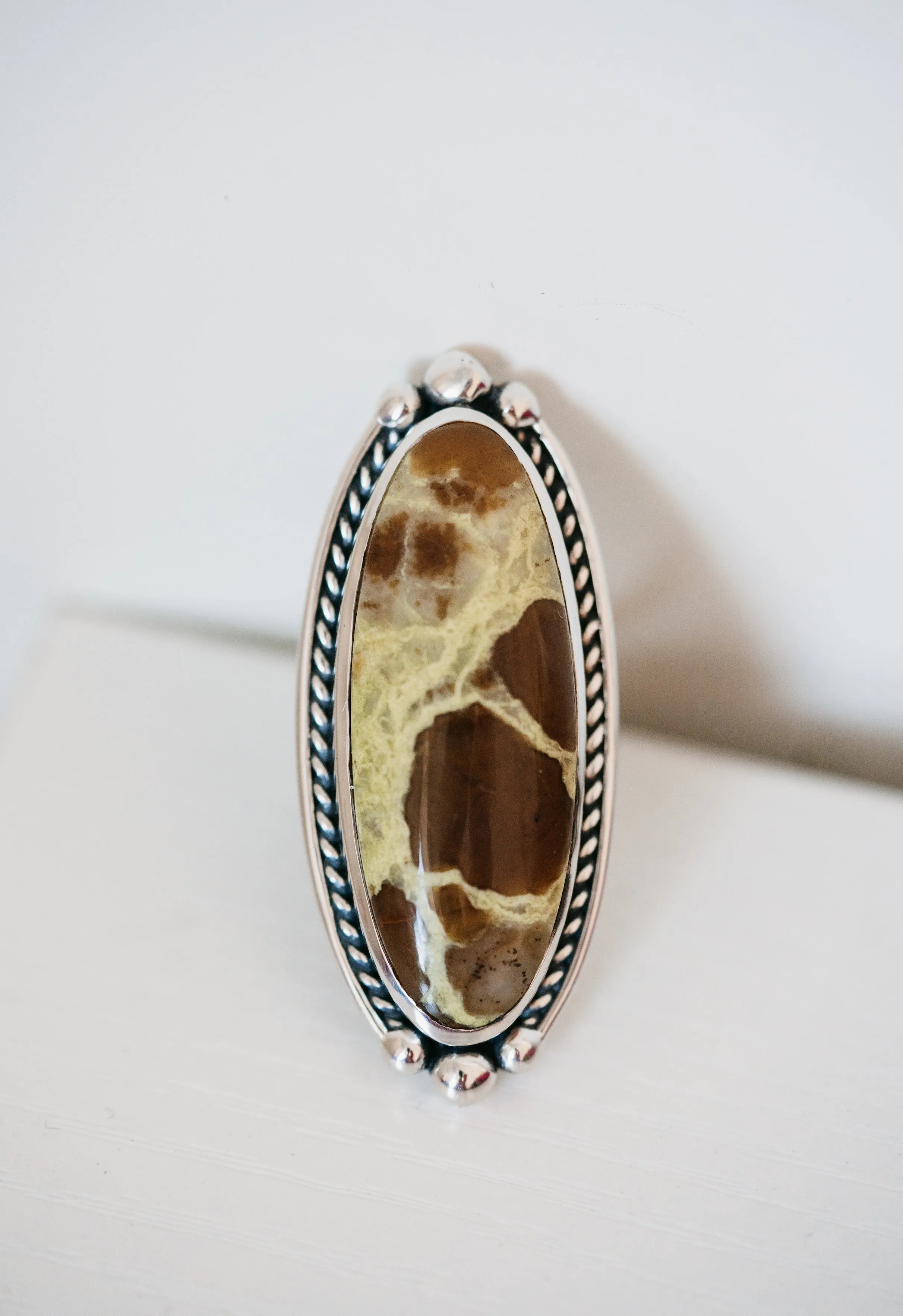Carlisa Ring | Madagascar Opal sold by Goldie Lew