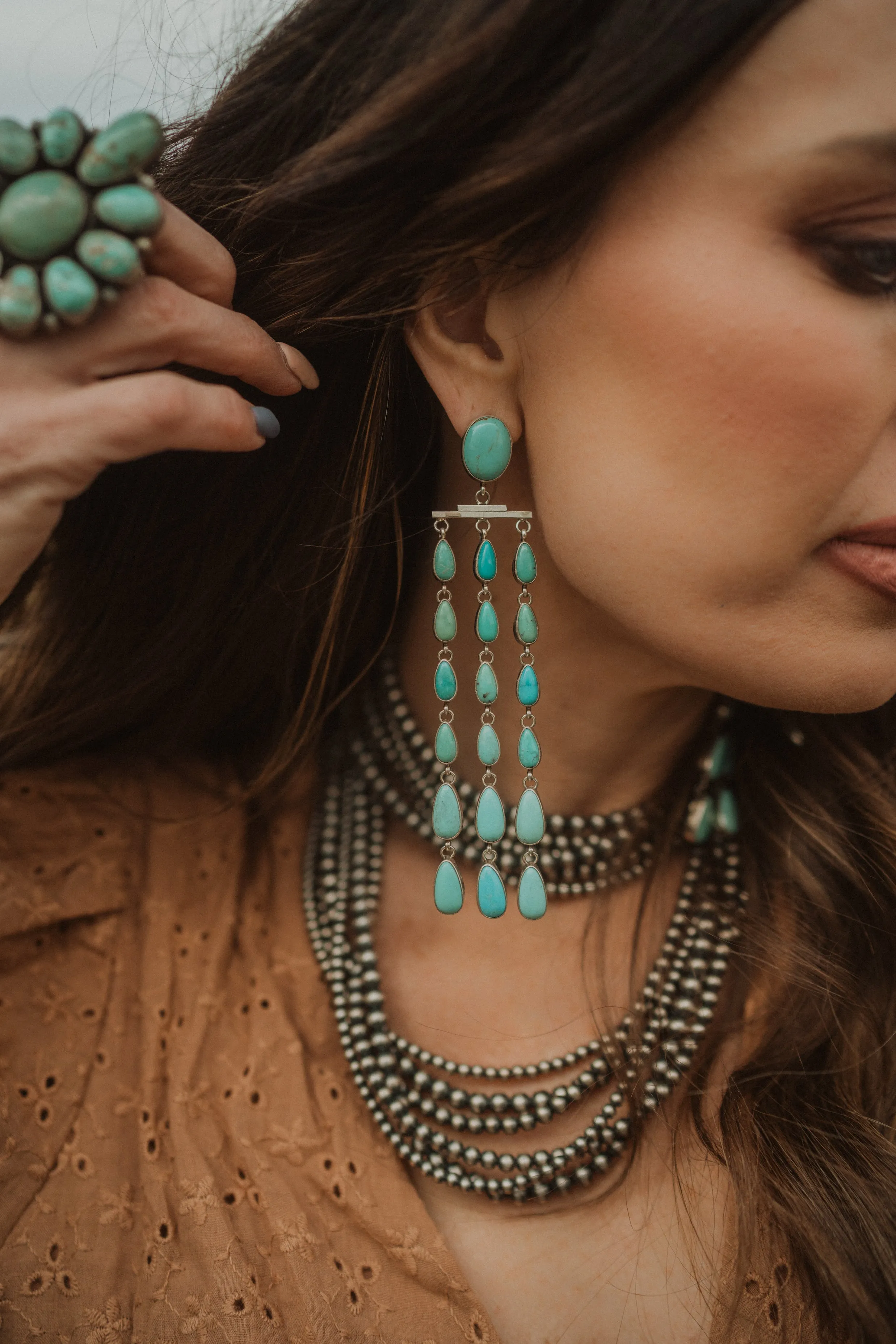 Oaklynn Earrings sold by Goldie Lew product image thumbnail 3