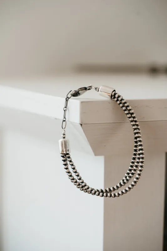 Myla Bracelet | Triple Strand | 3 mm sold by Goldie Lew