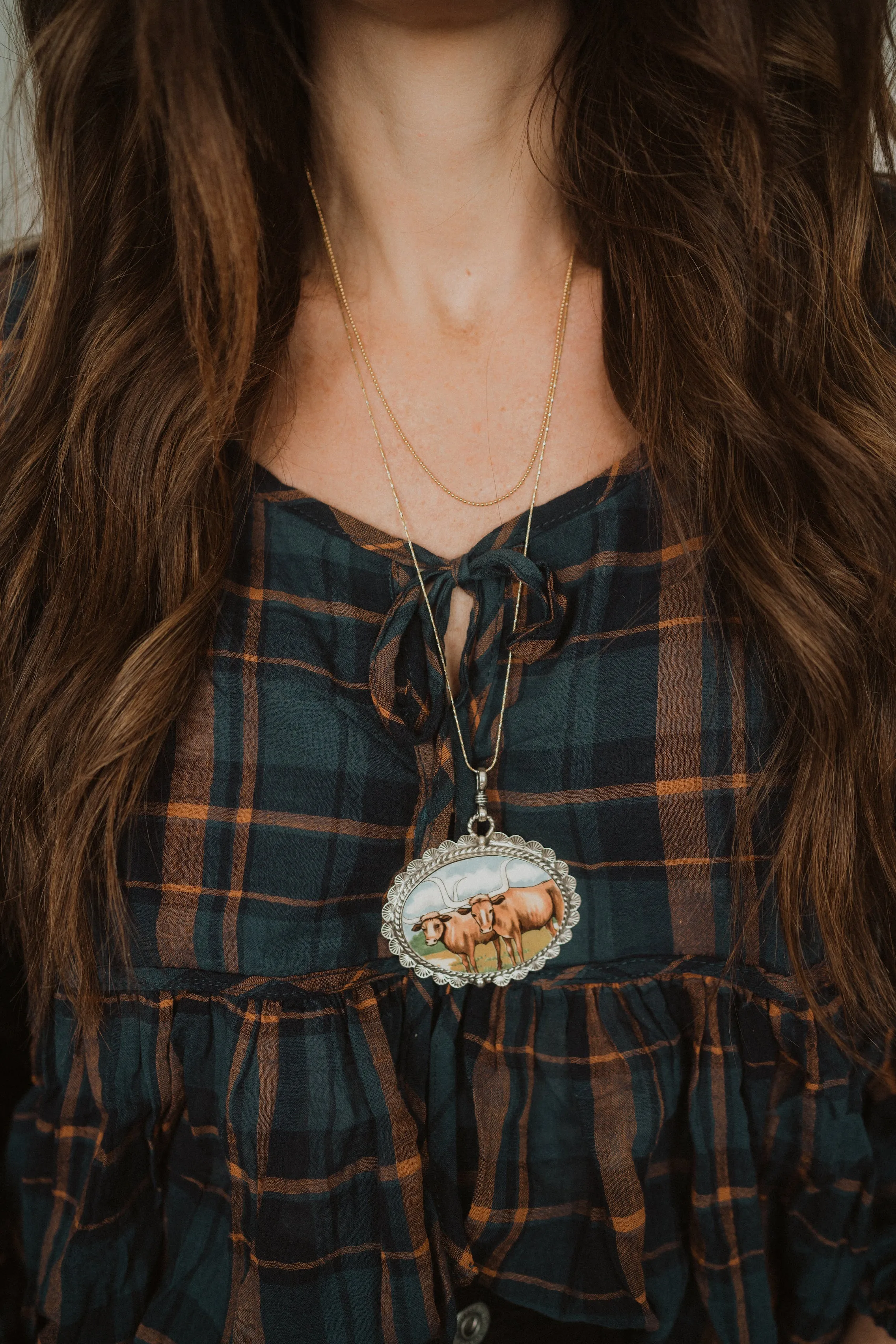 Pioneer Ox Necklace sold by Goldie Lew product image thumbnail 2