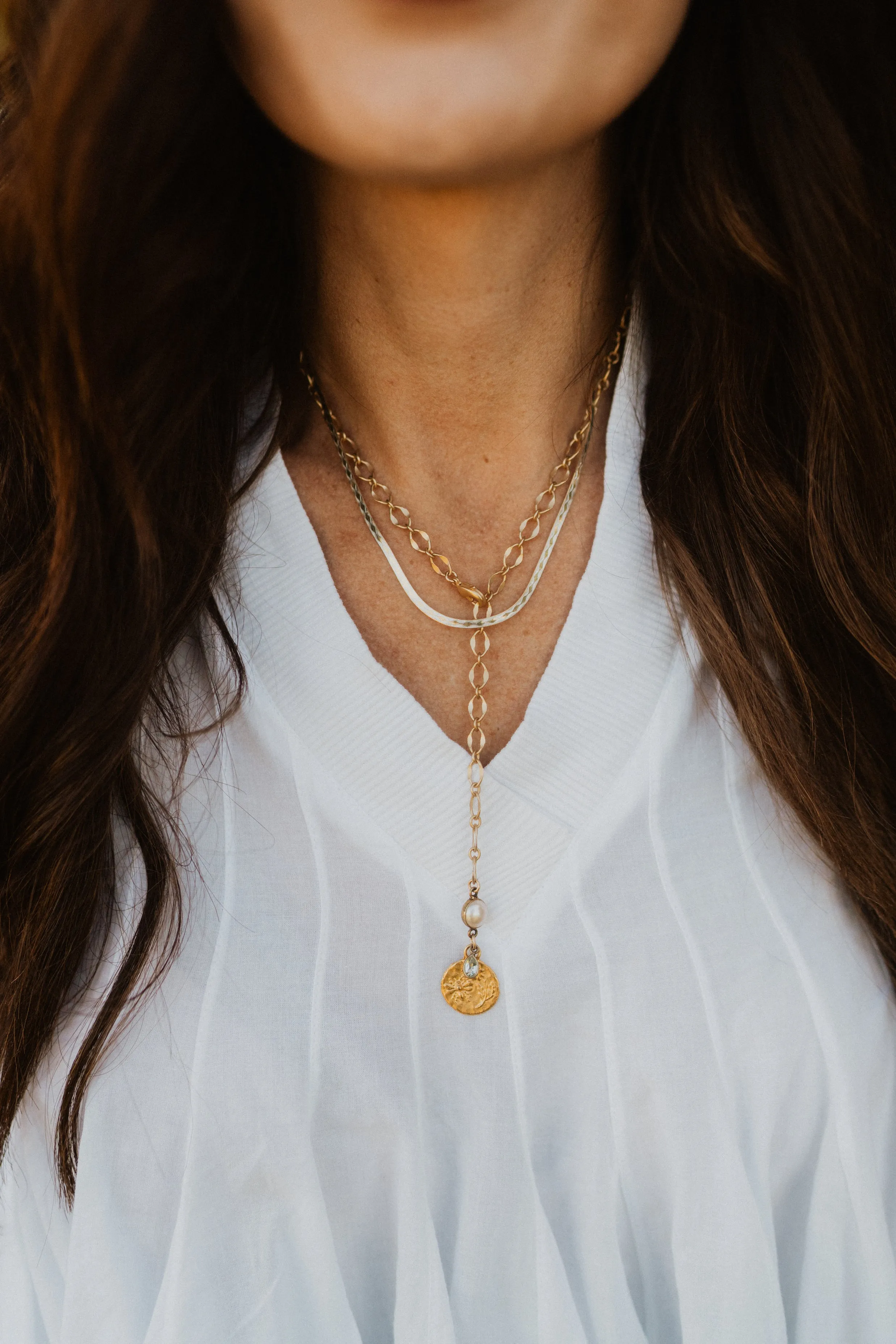 All Bees Necklace Set sold by Goldie Lew product image thumbnail 2