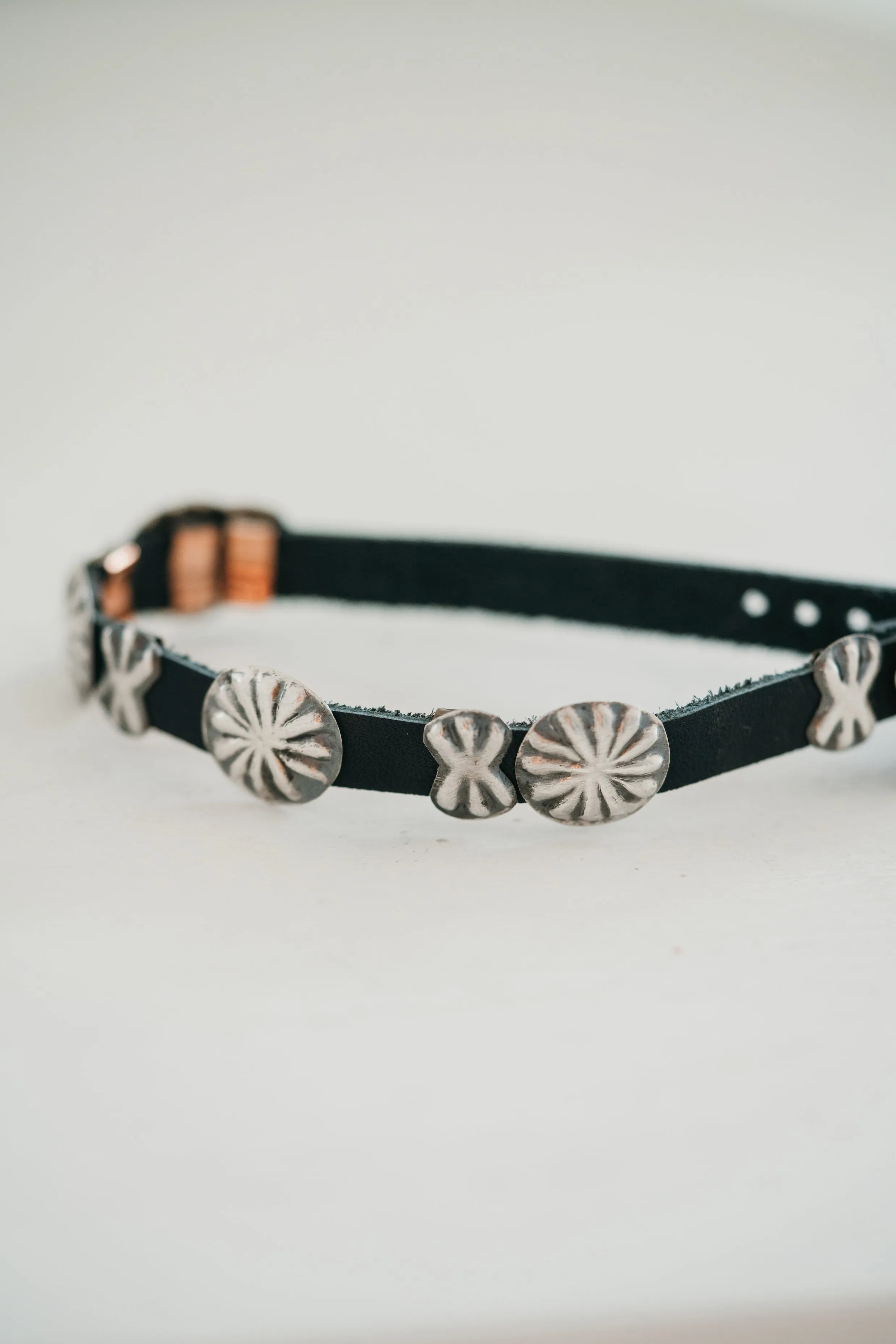 Leather Concho Bracelet - FINAL SALE sold by Goldie Lew product image thumbnail 2