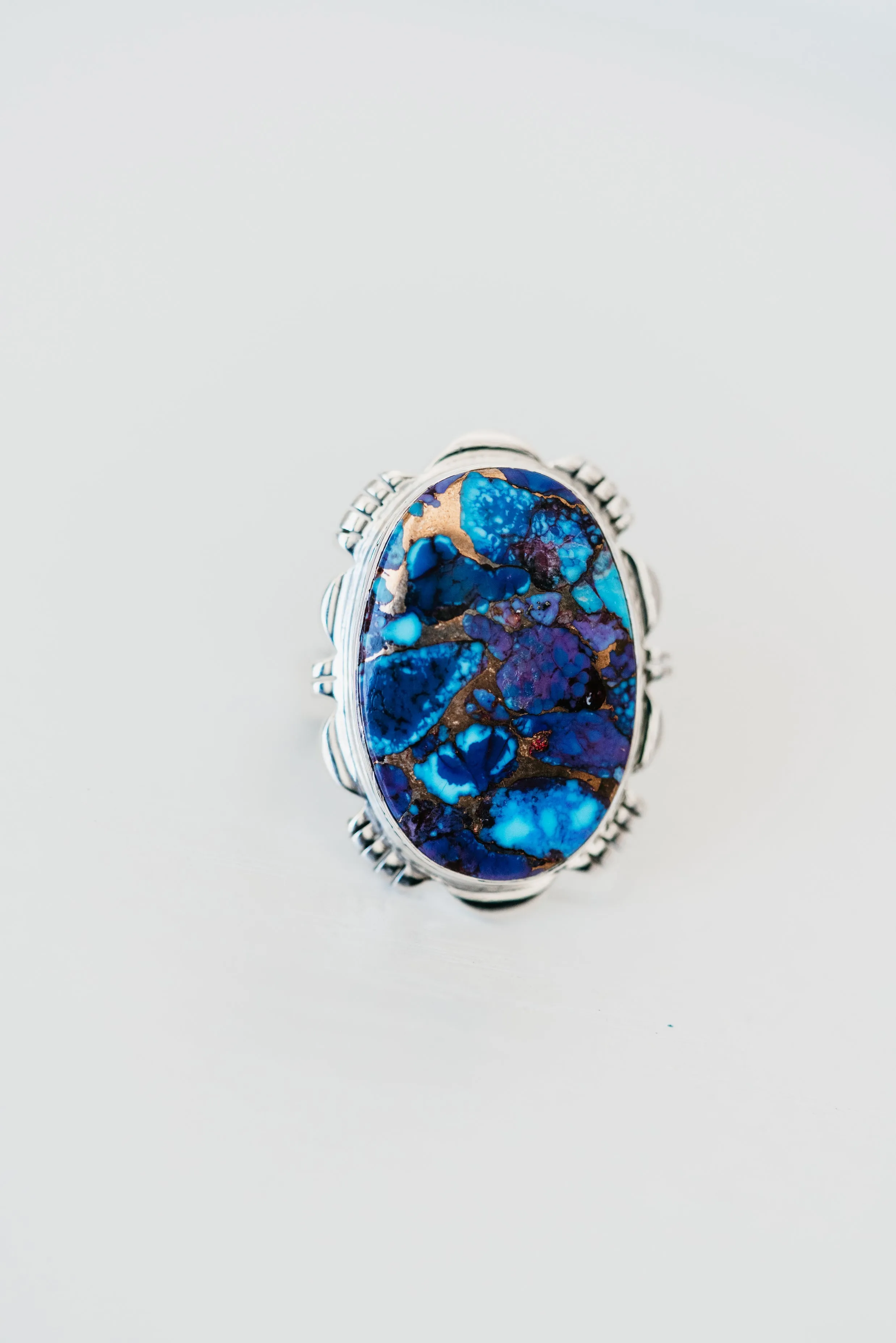 Erica Ring | Purple Turquoise sold by Goldie Lew