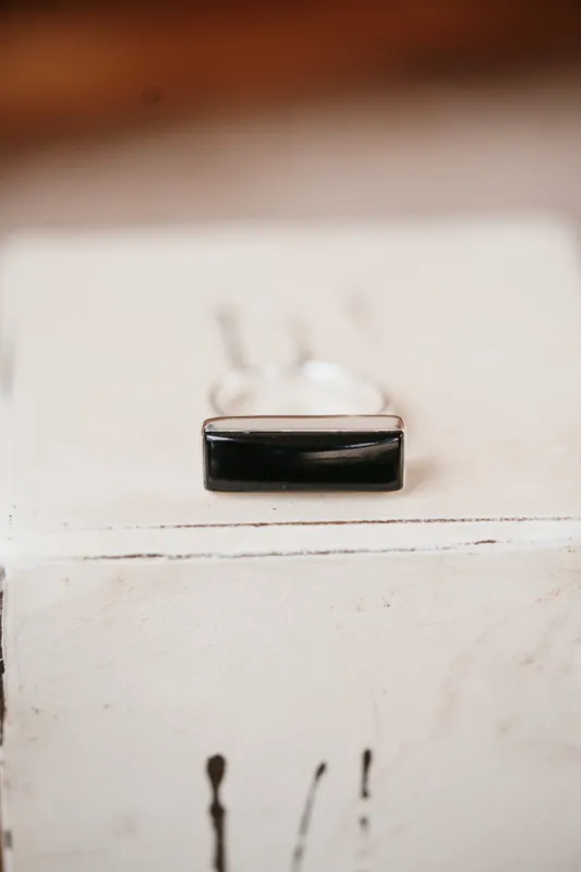 Eddison Ring | Black Onyx sold by Goldie Lew