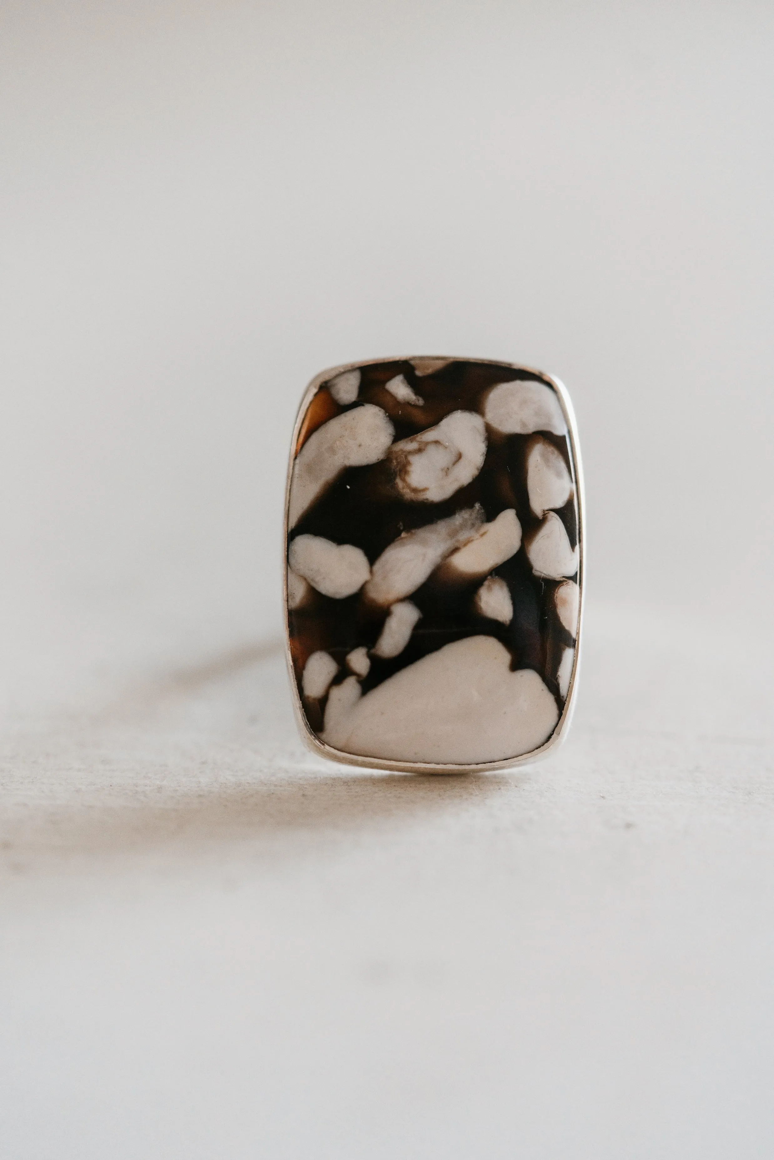 Brinkley Ring | Peanutwood Jasper sold by Goldie Lew product image thumbnail 5