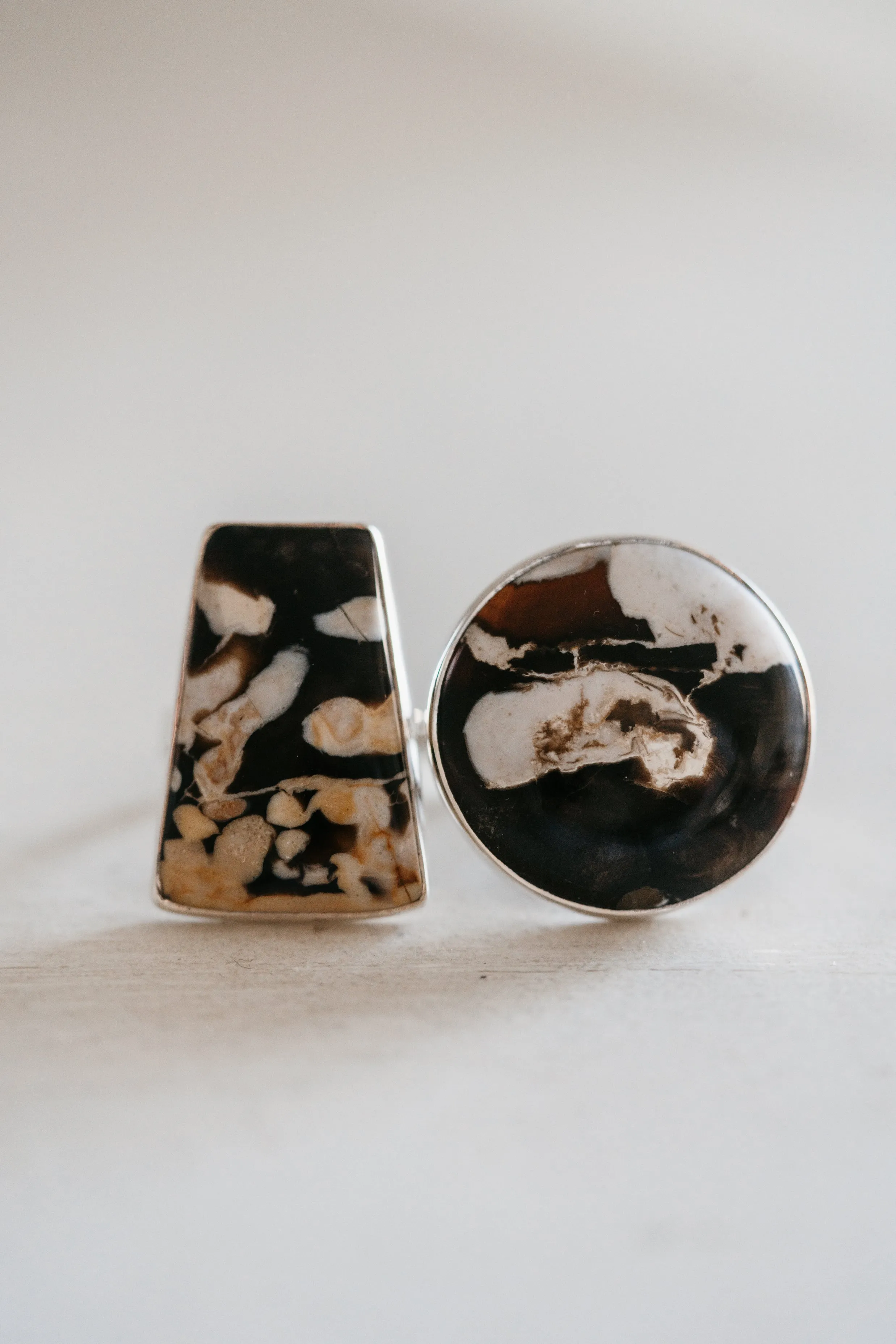 Brinkley Ring | Peanutwood Jasper sold by Goldie Lew